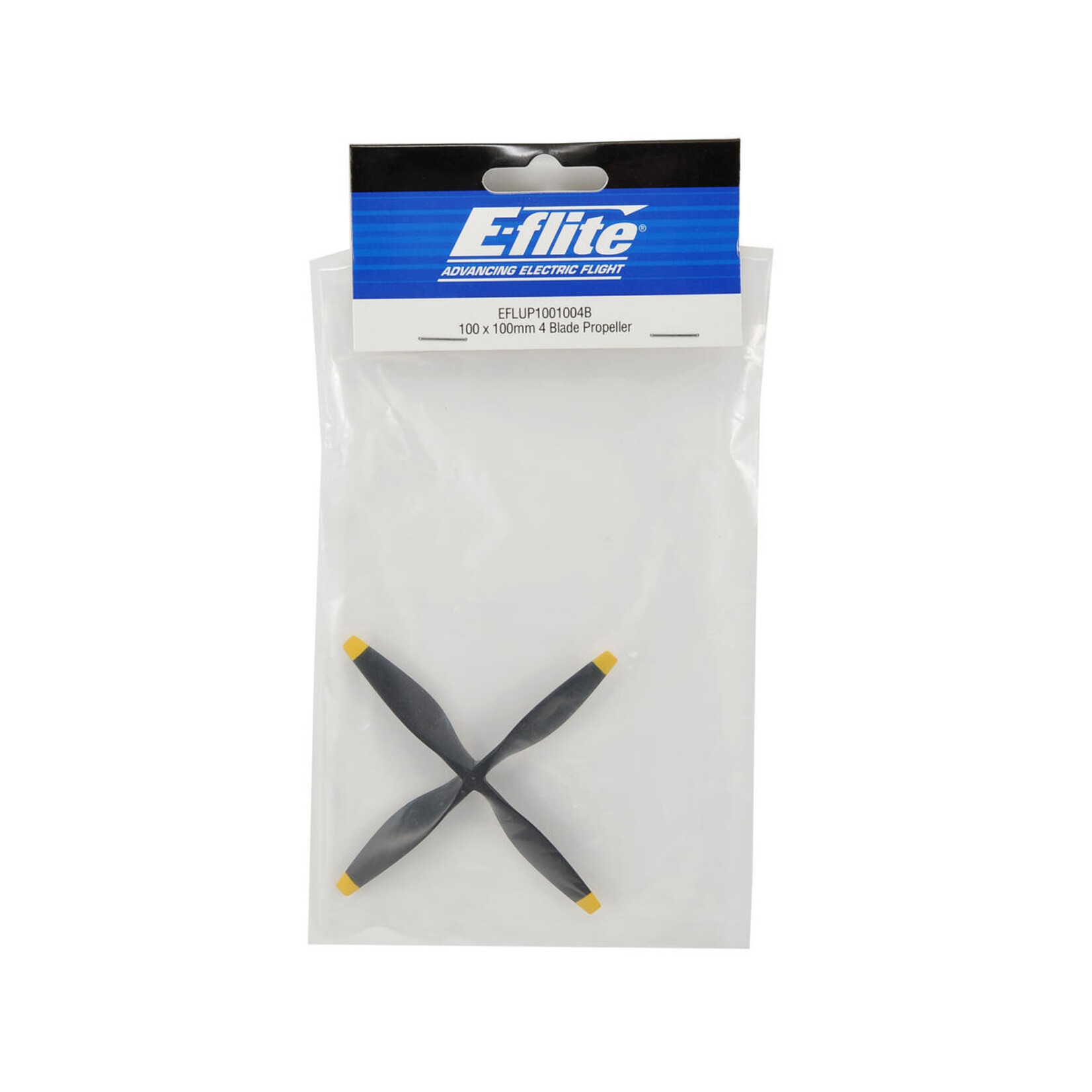 E-flite E-flite 100x100mm 4 Blade Propeller #EFLUP1001004B