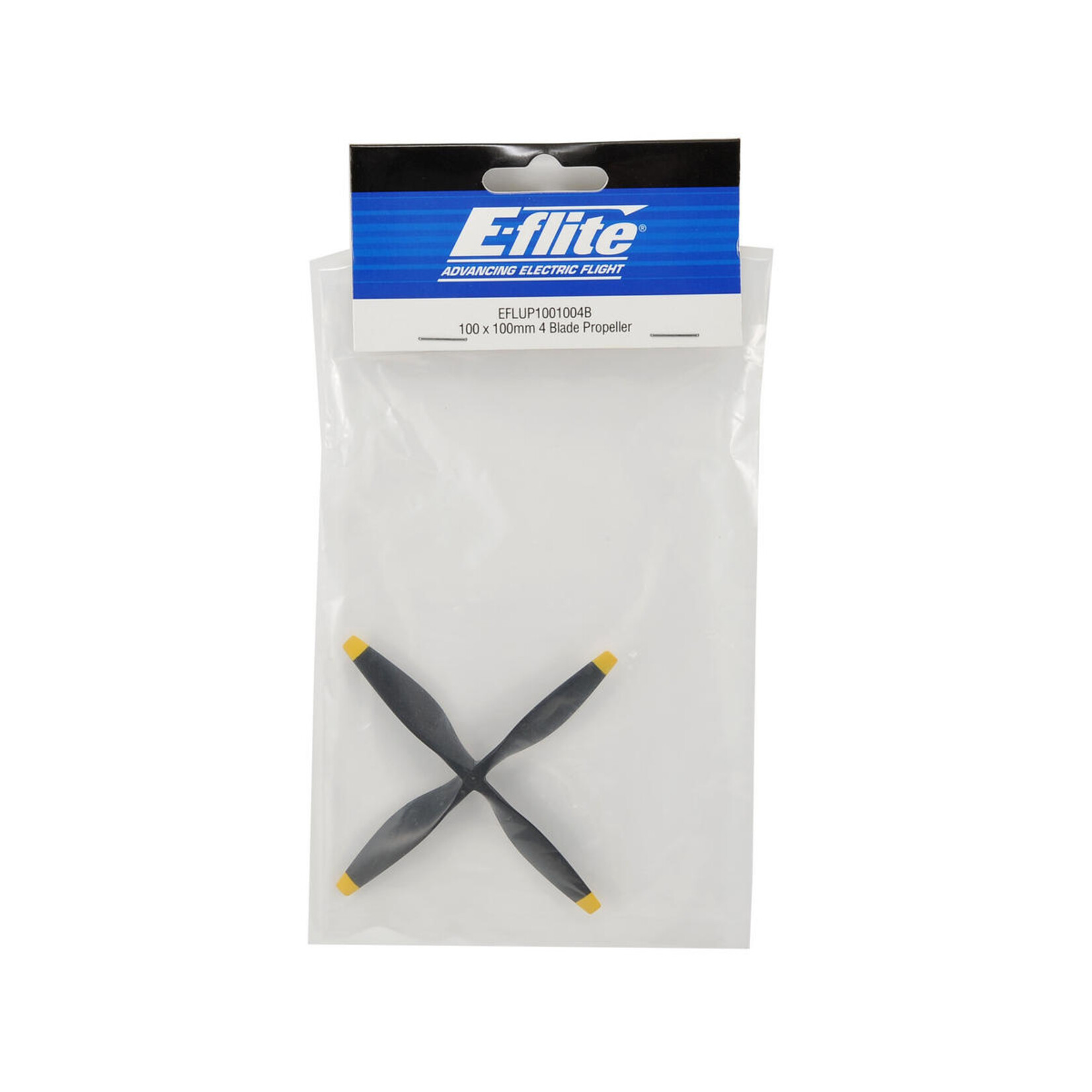 E-flite #EFLUP1001004B E-flite 100x100mm 4 Blade Propeller