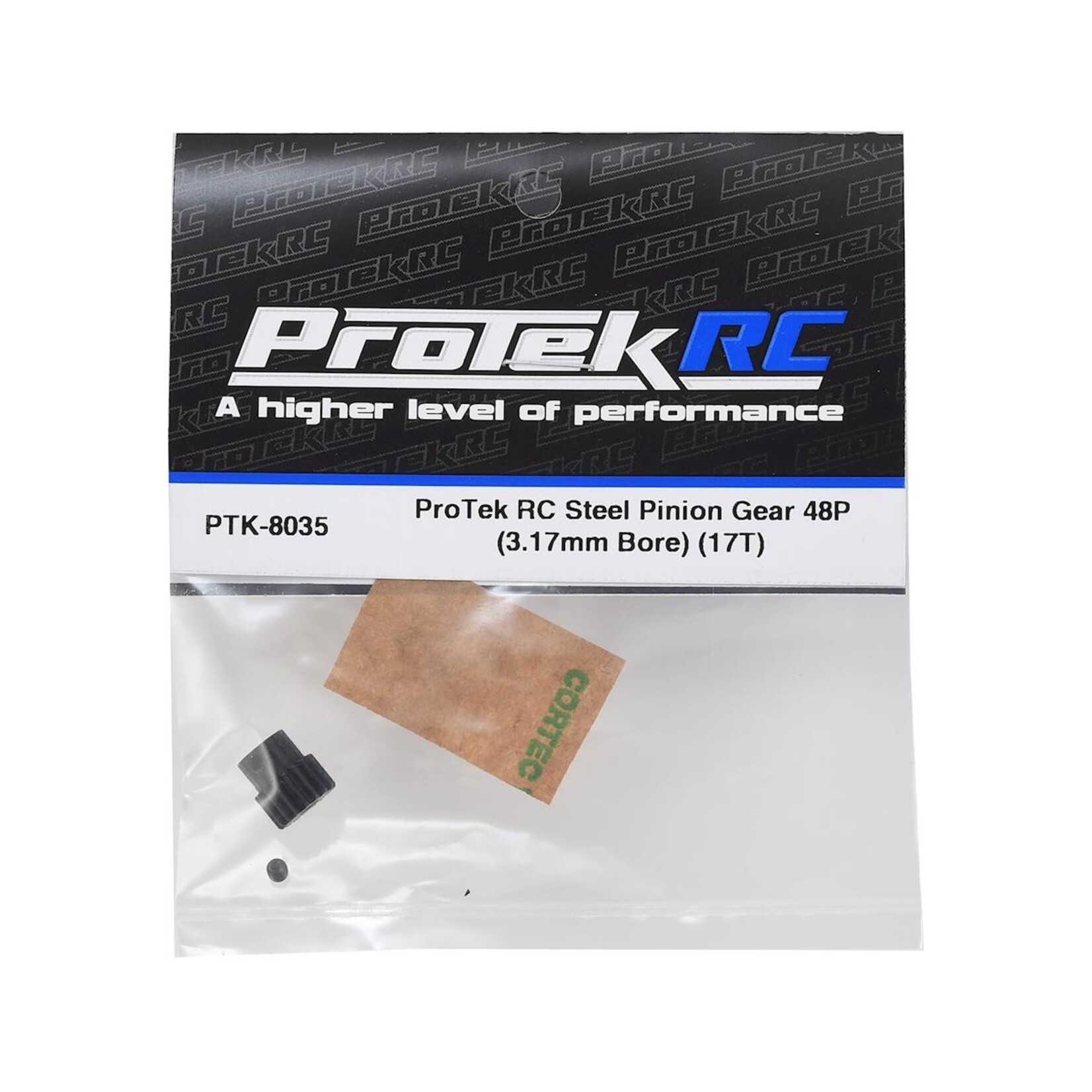 ProTek RC ProTek RC Lightweight Steel 48P Pinion Gear (3.17mm Bore) (17T) #PTK-8035