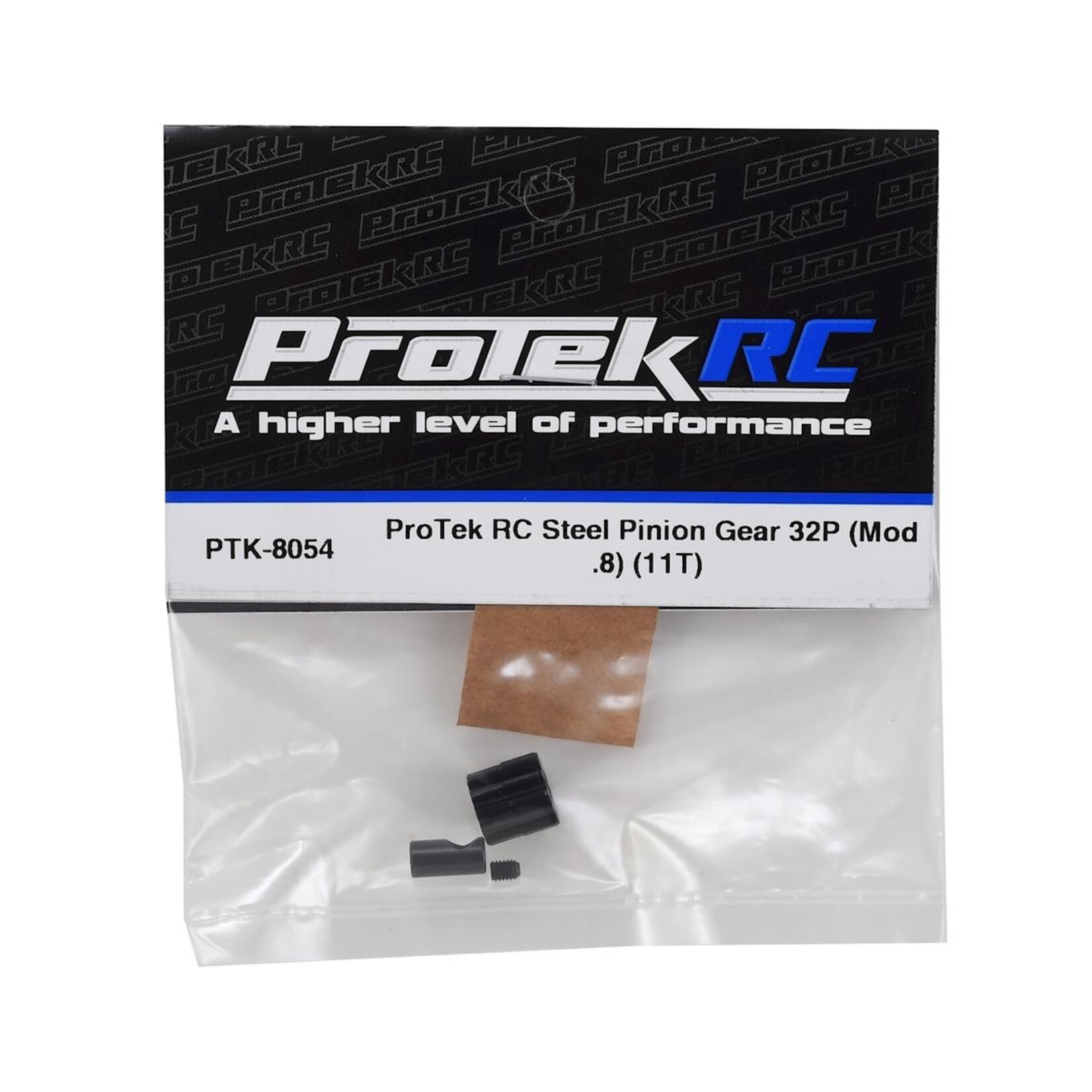 ProTek RC ProTek RC Steel 32P Pinion Gear w/3.17mm Reducer Sleeve (Mod .8) (5mm Bore) (11T) #PTK-8054