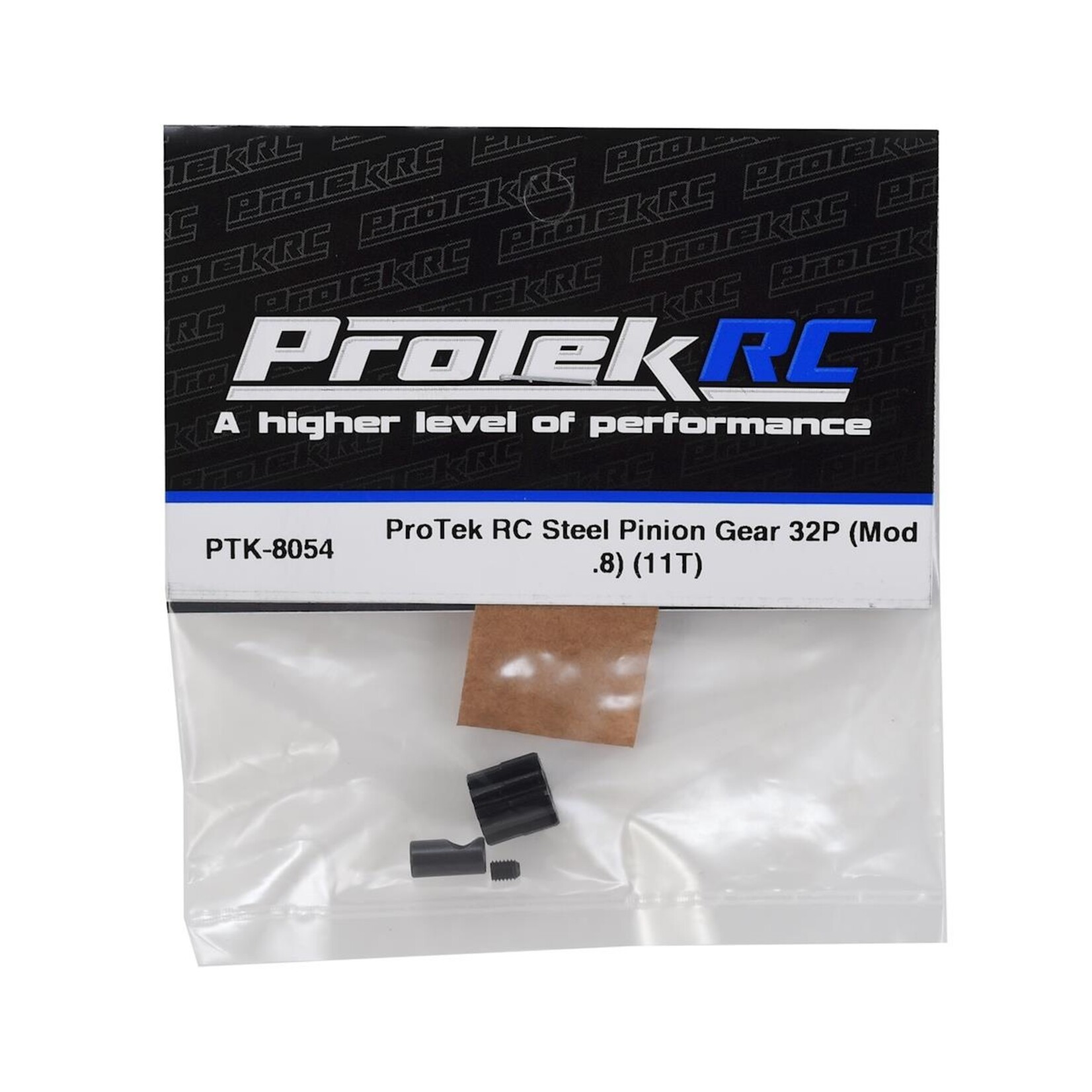 ProTek RC #PTK-8054 ProTek RC Steel 32P Pinion Gear w/3.17mm Reducer Sleeve (Mod .8) (5mm Bore) (11T)