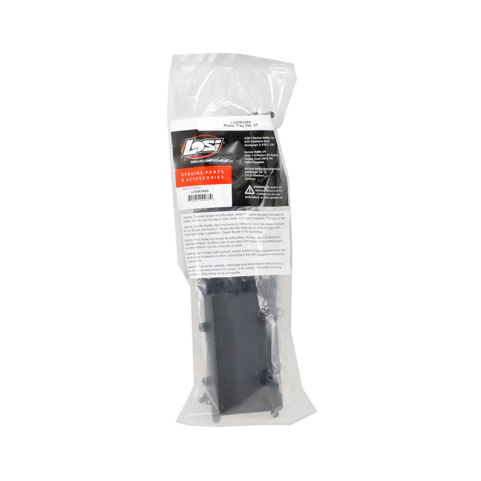Losi #LOSB2585  Losi 5ive T Radio Tray Set