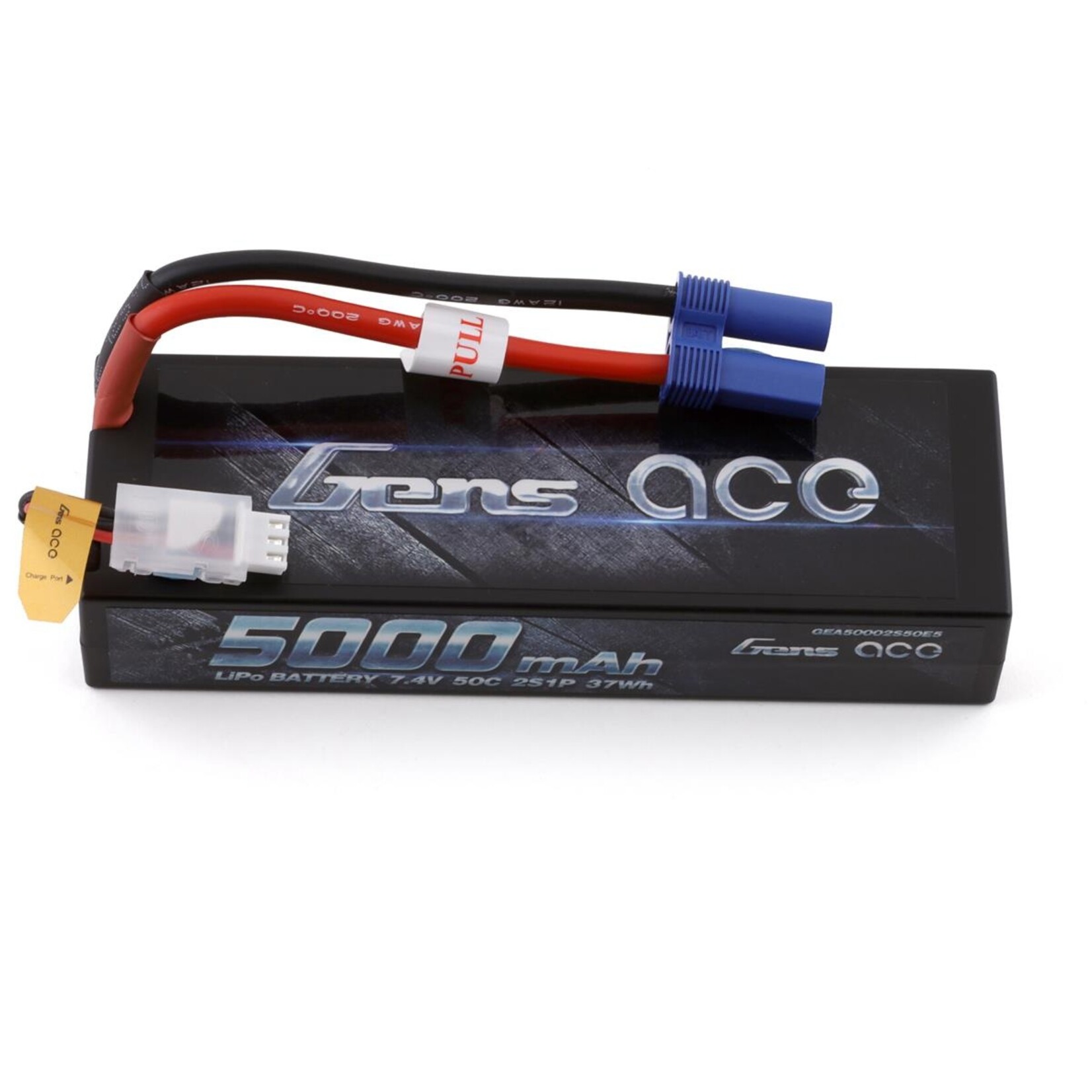Gens Ace Gens Ace 2S Stick 50C LiPo Battery (7.4V/5000mAh) (Type 2) w/EC5 Connector #GEA50002S50E5