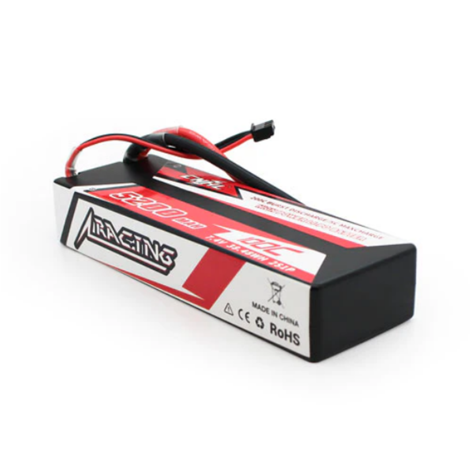 CNHL Racing CNHL Racing Series 5200mAh 7.4V 2S 100C LiPo Battery Hard Case w/Deans Plug #HC5201002