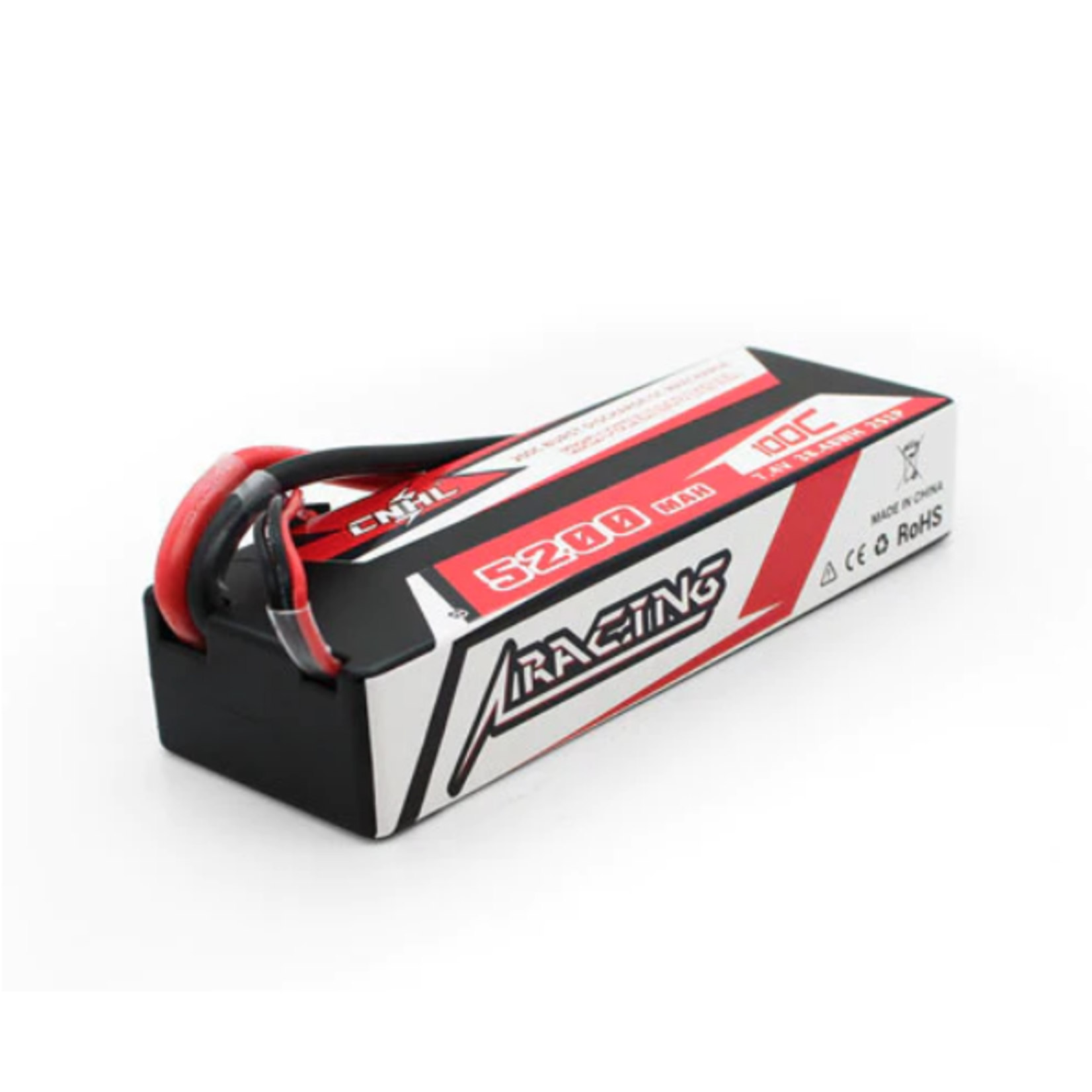 CNHL Racing CNHL Racing Series 5200mAh 7.4V 2S 100C LiPo Battery Hard Case w/Deans Plug #HC5201002
