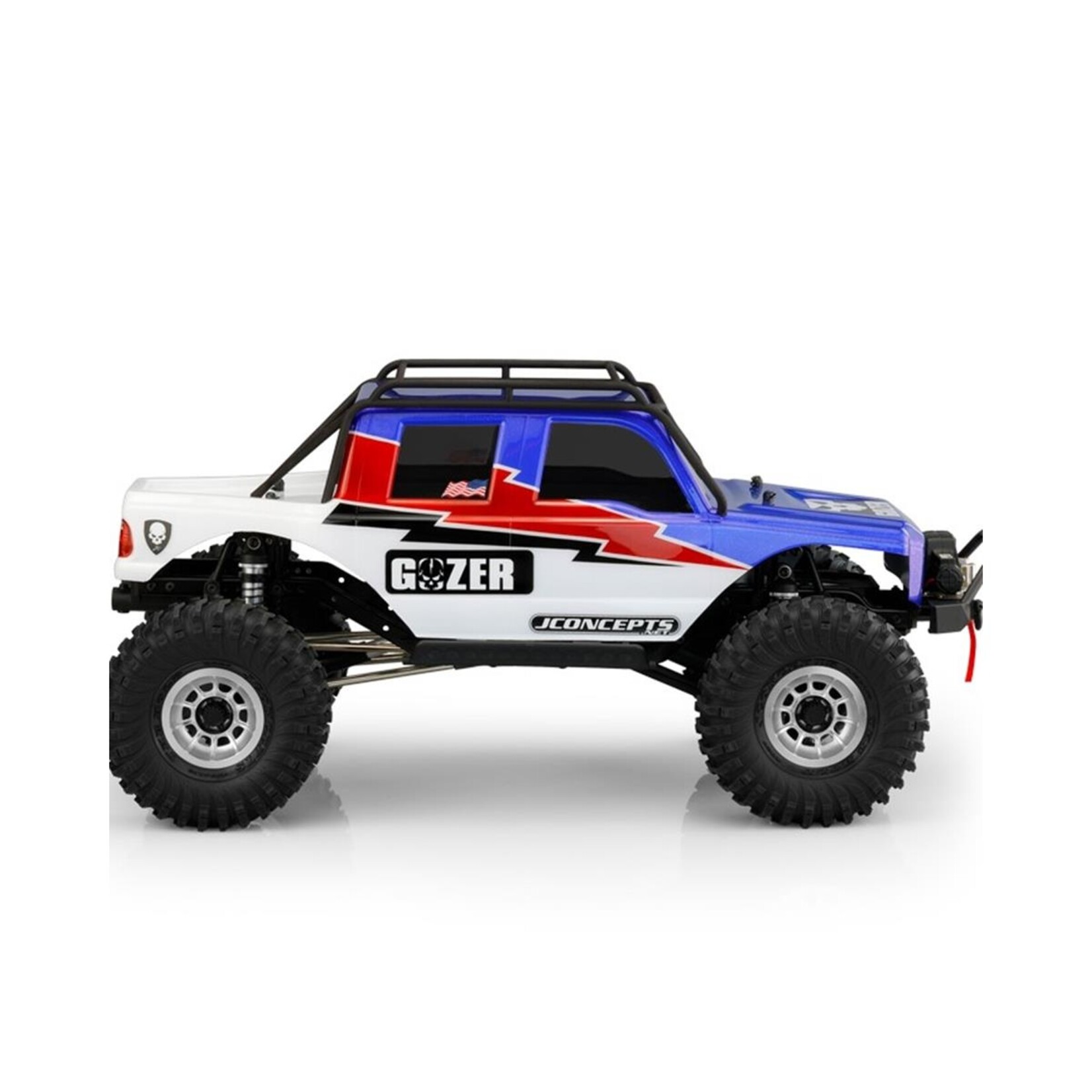 JConcepts #0467 JConcepts The Gozer Rock Crawler Body (Clear) (12.3")