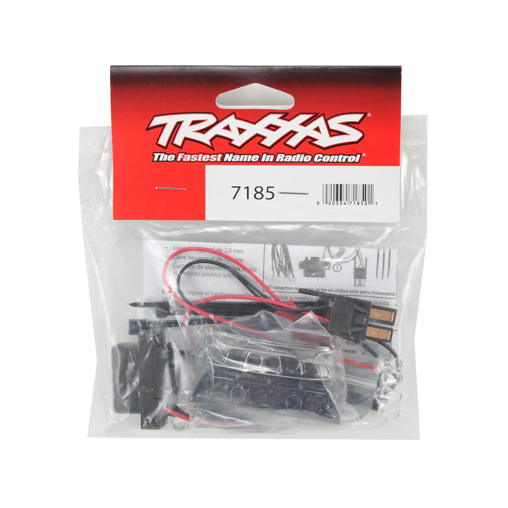 Traxxas #7185 Traxxas 1/16 E-Revo Complete LED Light Kit (Red) (2)