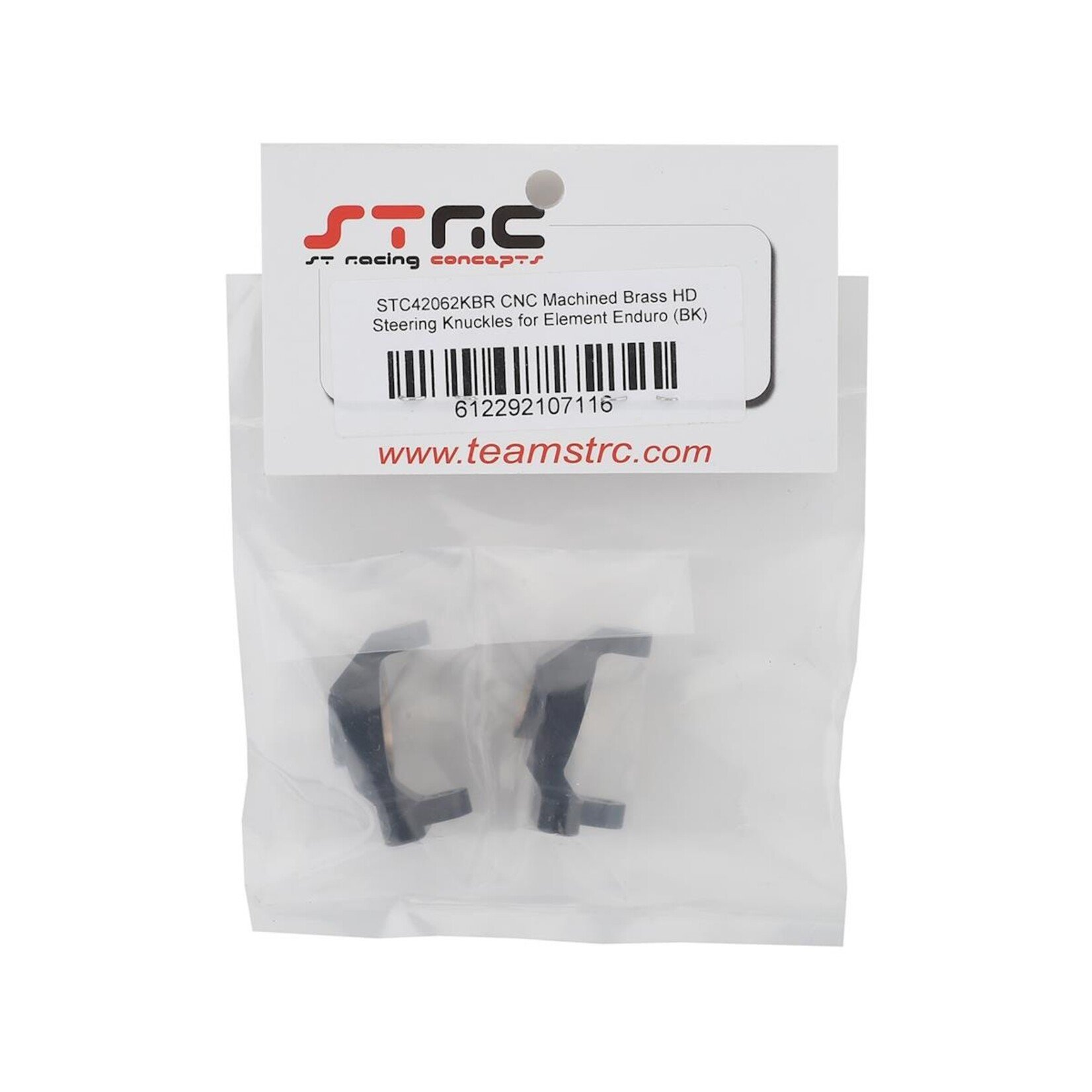 ST Racing Concepts ST Racing Concepts Enduro Brass Front Steering Knuckle (Black) #STC42062KBR