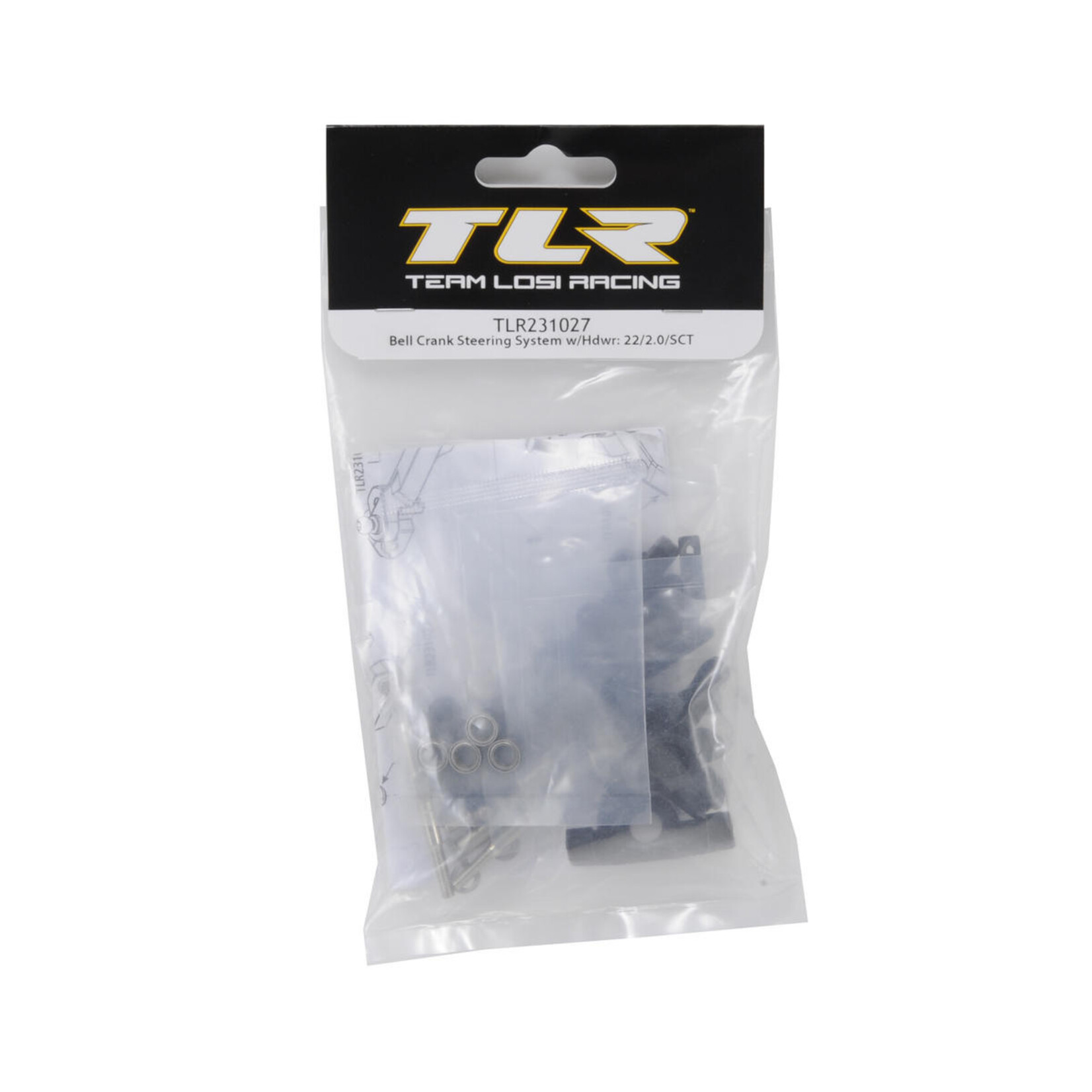 TLR Team Losi Racing Bell Crank Steering System (22/2.0/T/SCT) #TLR231027