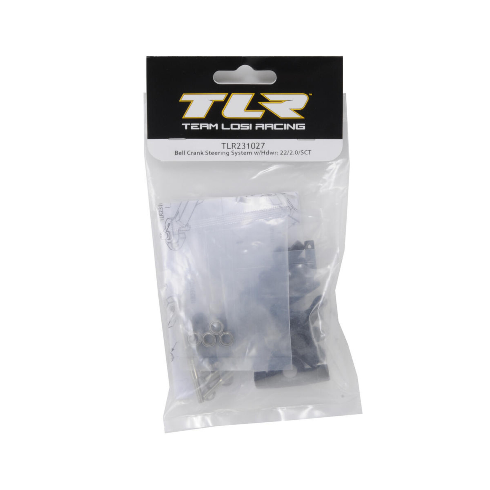 TLR #TLR231027  Team Losi Racing Bell Crank Steering System (22/2.0/T/SCT)