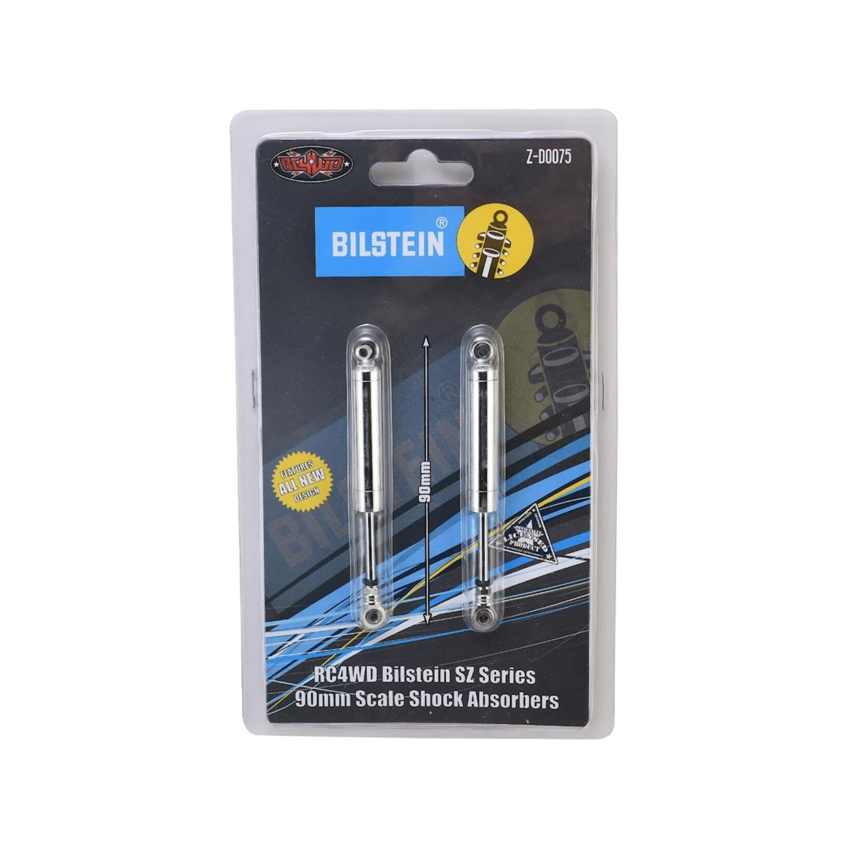 RC4WD #Z-D0075 RC4WD Bilstein SZ Series Scale Shock Absorbers (90mm)