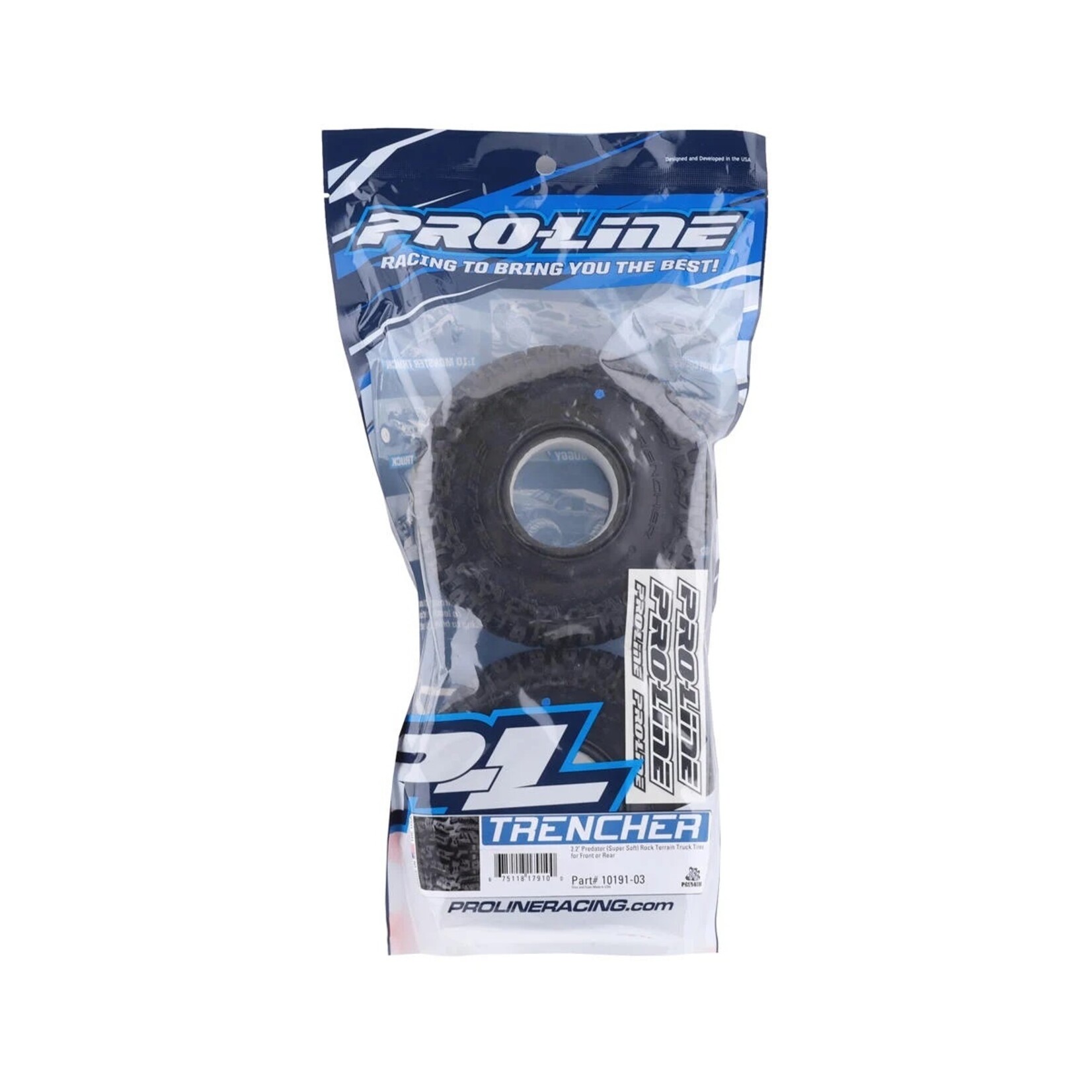 Pro-Line #10191-14  Pro-Line Trencher 2.2" Rock Crawler Tires (2) (Predator)