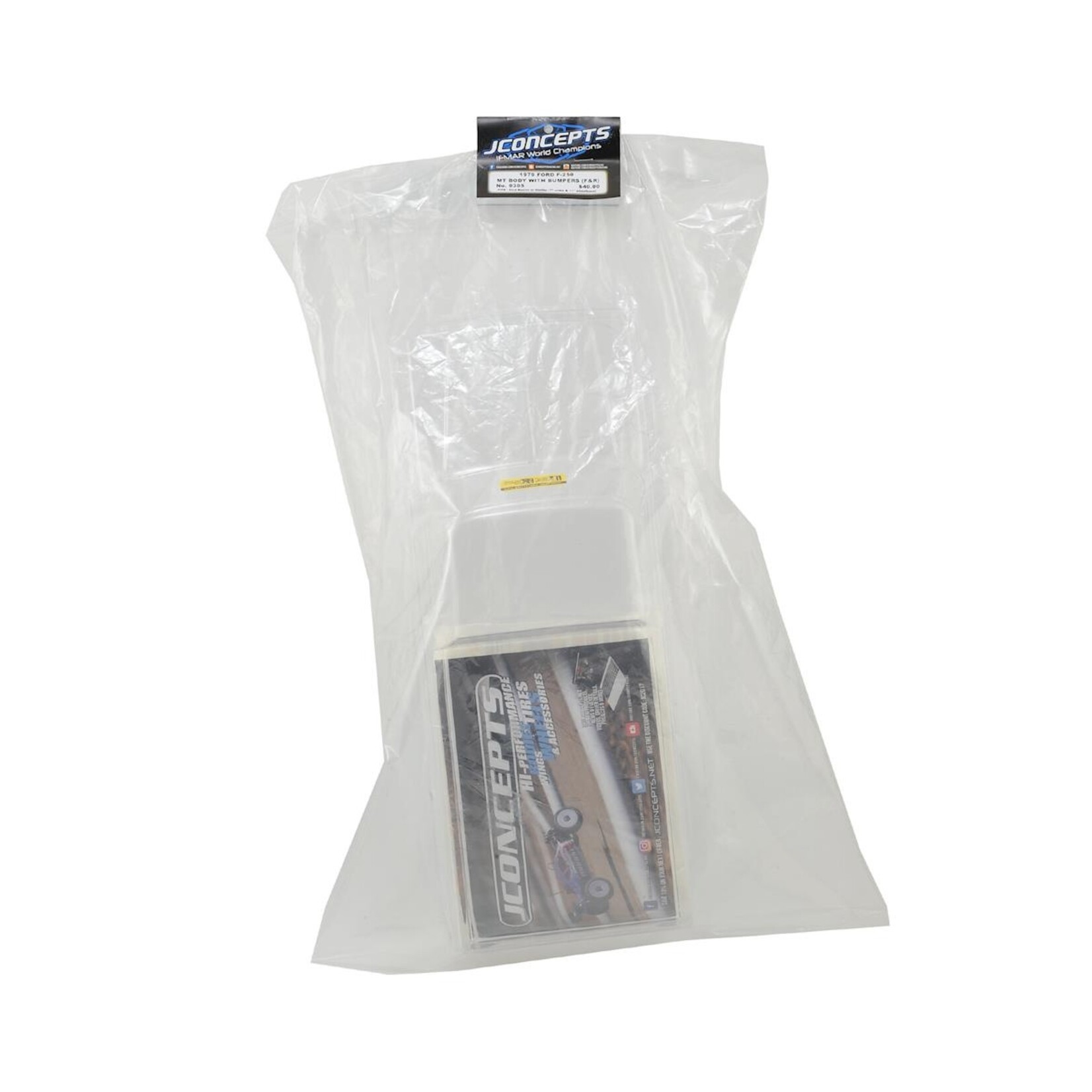 JConcepts #0305 JConcepts 1979 Ford F-250 Monster Truck Body (Clear)