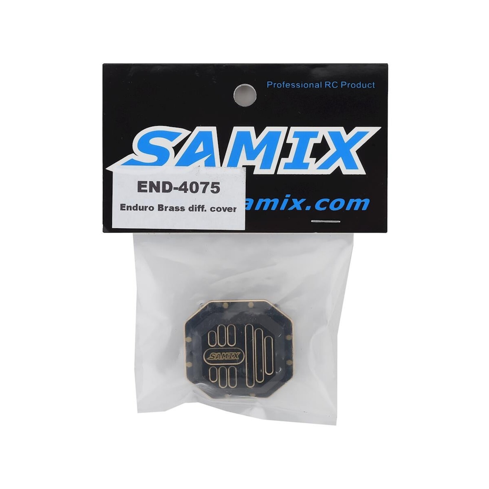 Samix Samix Enduro Brass Differential Cover (Black) #SAMEND-4075
