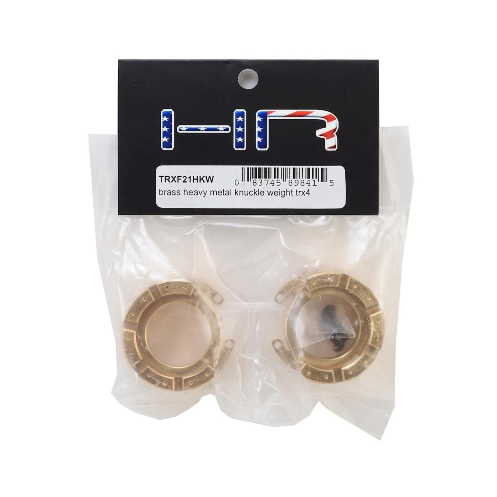 Hot Racing #TRXF21HKW Hot Racing Traxxas TRX-4 Brass Heavy Metal Knuckle Weight (2)