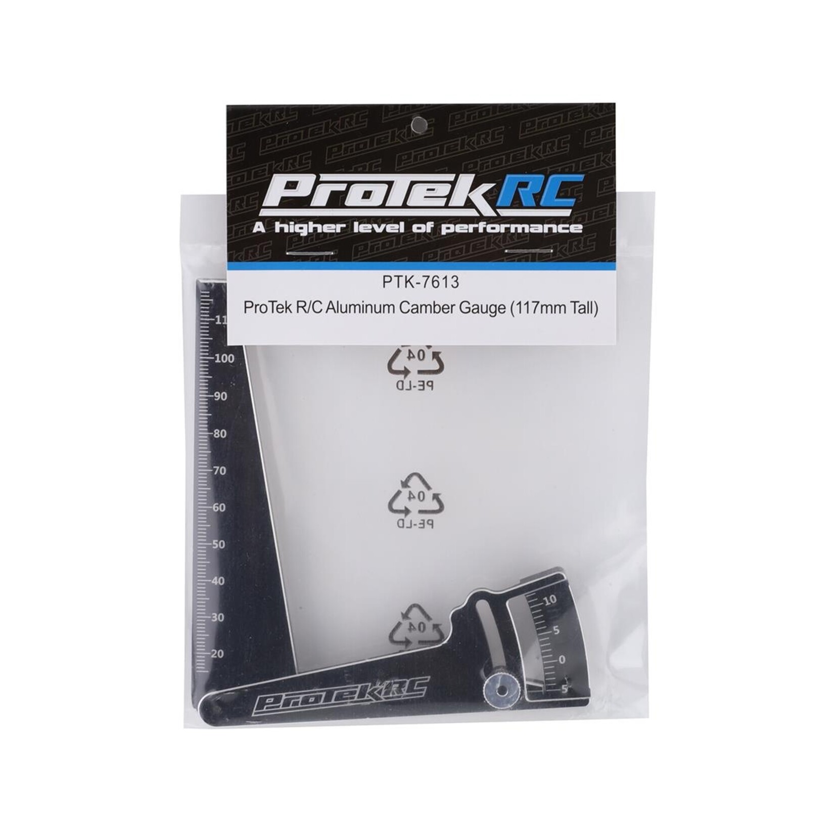 ProTek RC #PTK-7613 ProTek RC Aluminum Camber Gauge (117mm Tall)