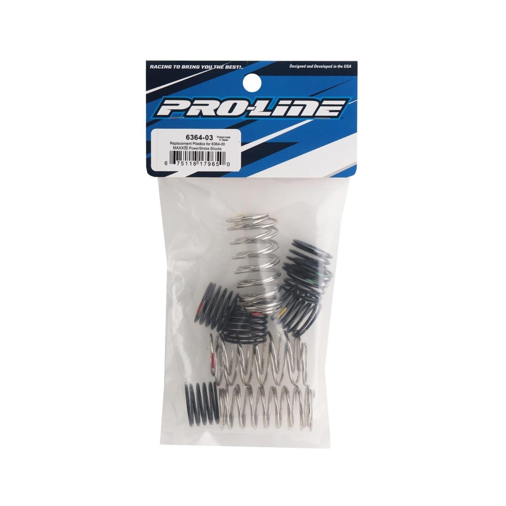 Pro-Line Pro-Line Traxxas Maxx PowerStroke Shocks Spring Assortment (3) #6364-03
