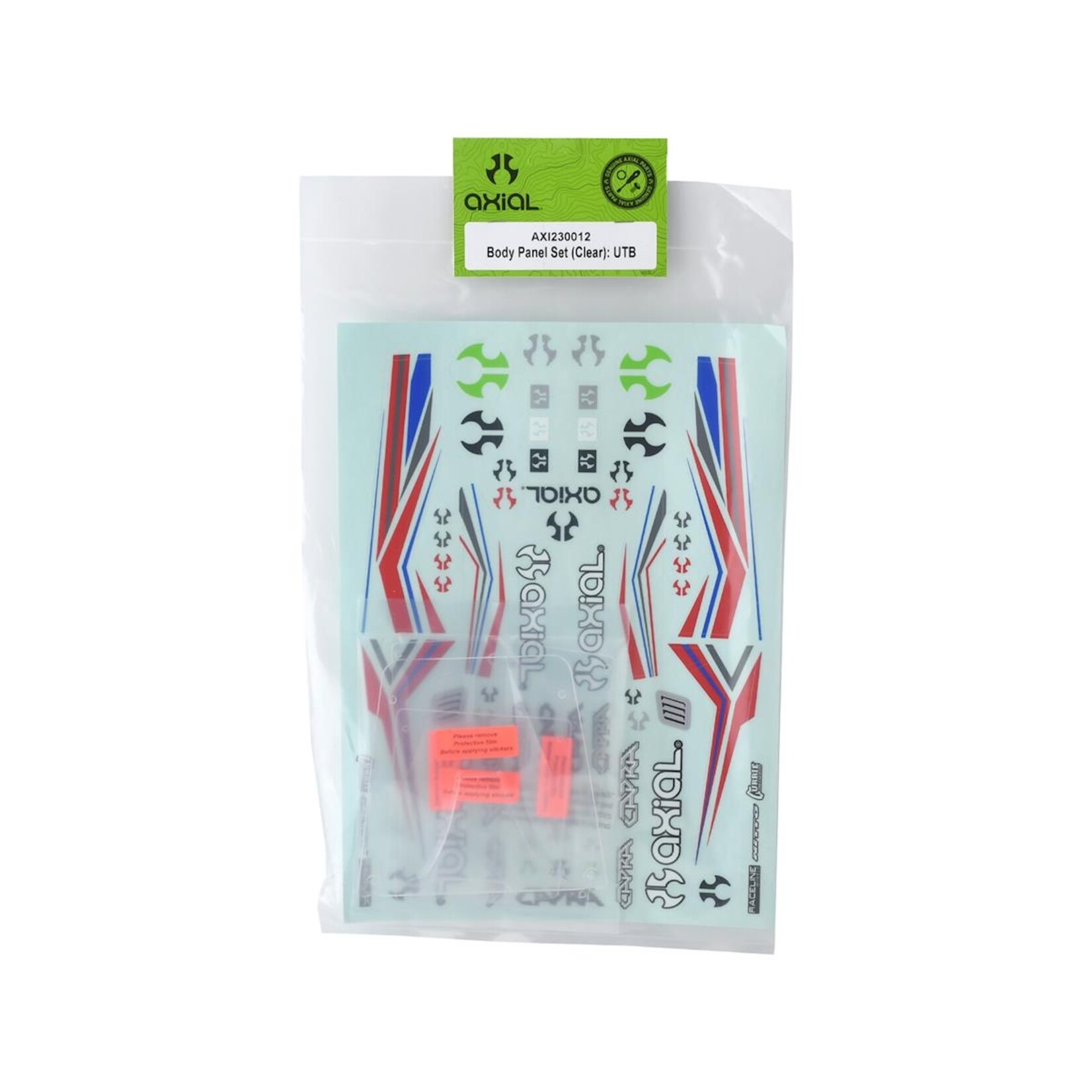 Axial #AXI230012 Axial Capra 1.9 Body Panel Set (Clear)