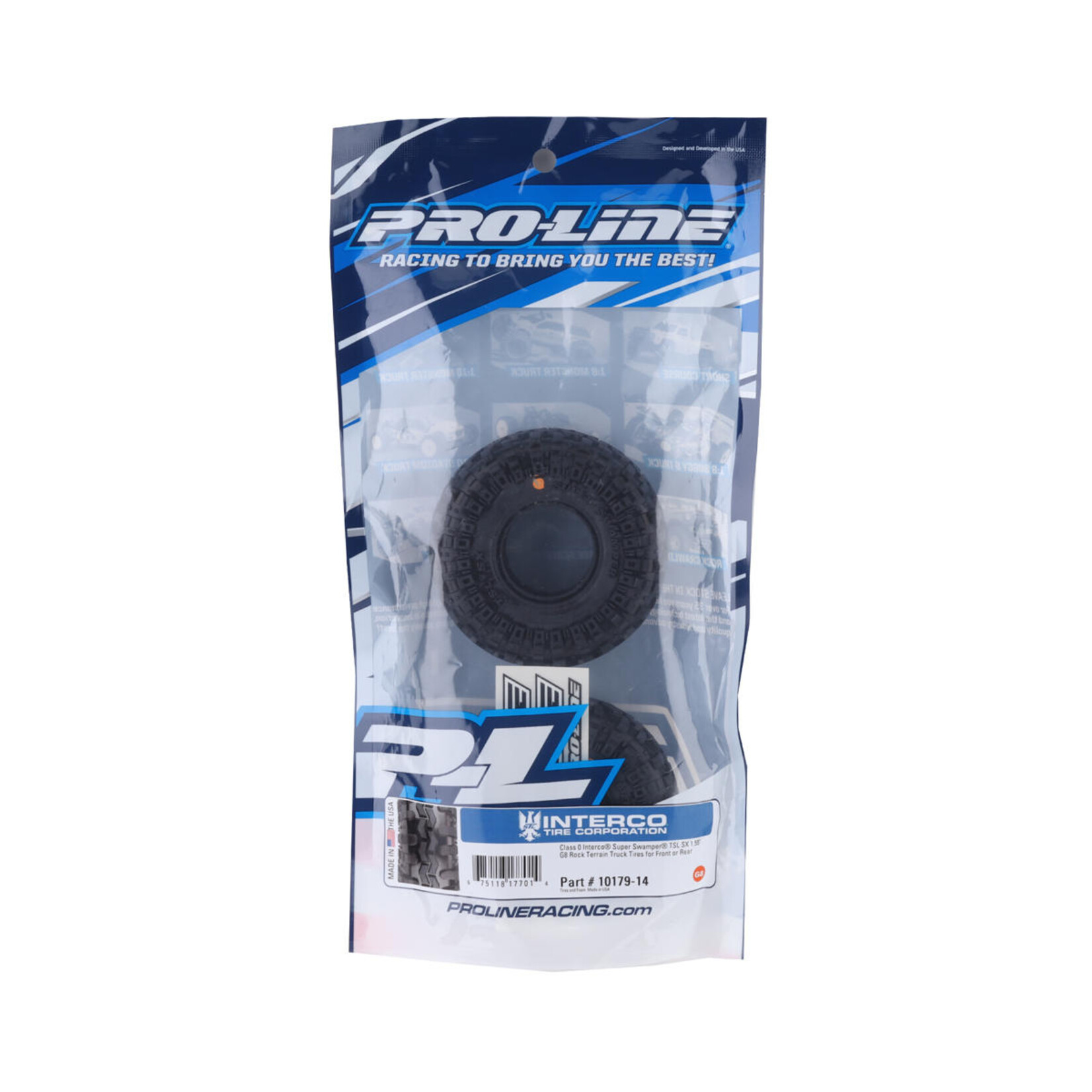 Pro-Line #10179-14  Pro-Line Interco Super Swamper TSL SXII 1.55" Scale Rock Crawler Tires (2) (G8)