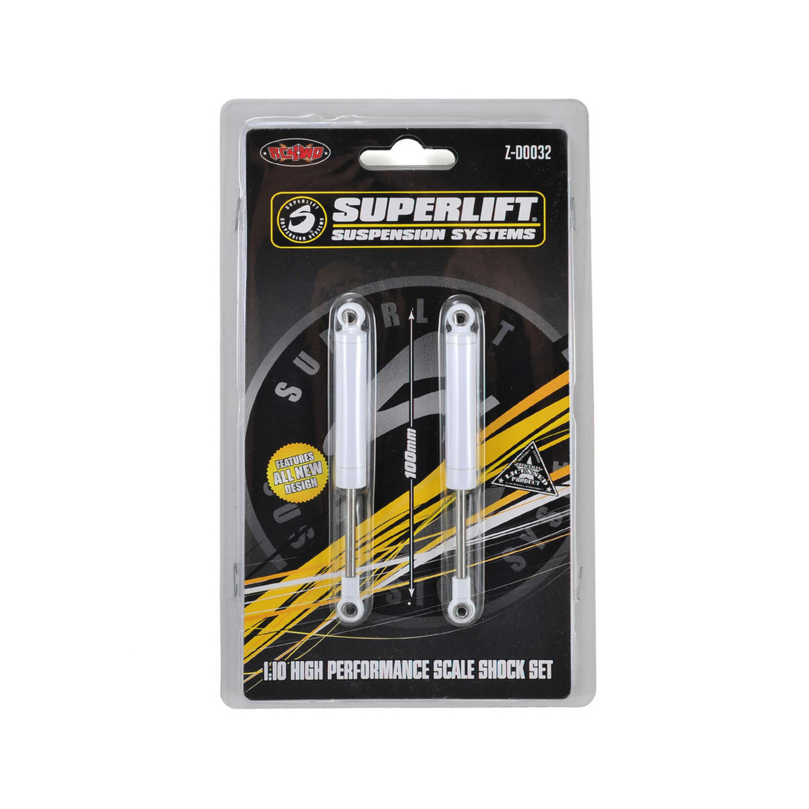 RC4WD #Z-D0032 RC4WD Superlift Superide Scale Shock Absorbers (2) (100mm)