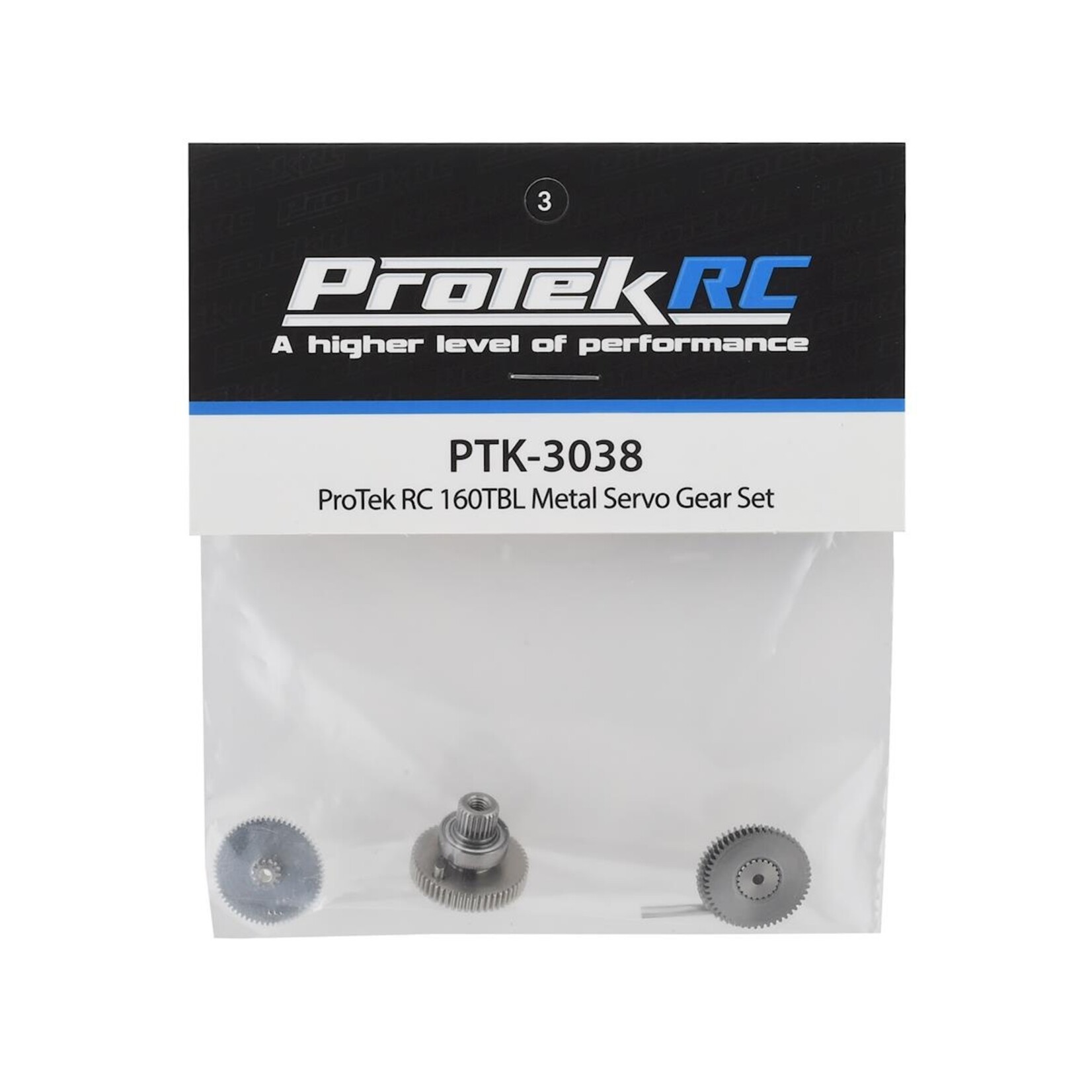 ProTek RC #PTK-3038 ProTek RC 160TBL Metal Servo Gear Set
