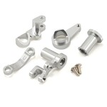 ST Racing Concepts ST Racing Concepts HD Aluminum Steering Bellcrank Set (Silver) (Slash 4x4) #ST6845S
