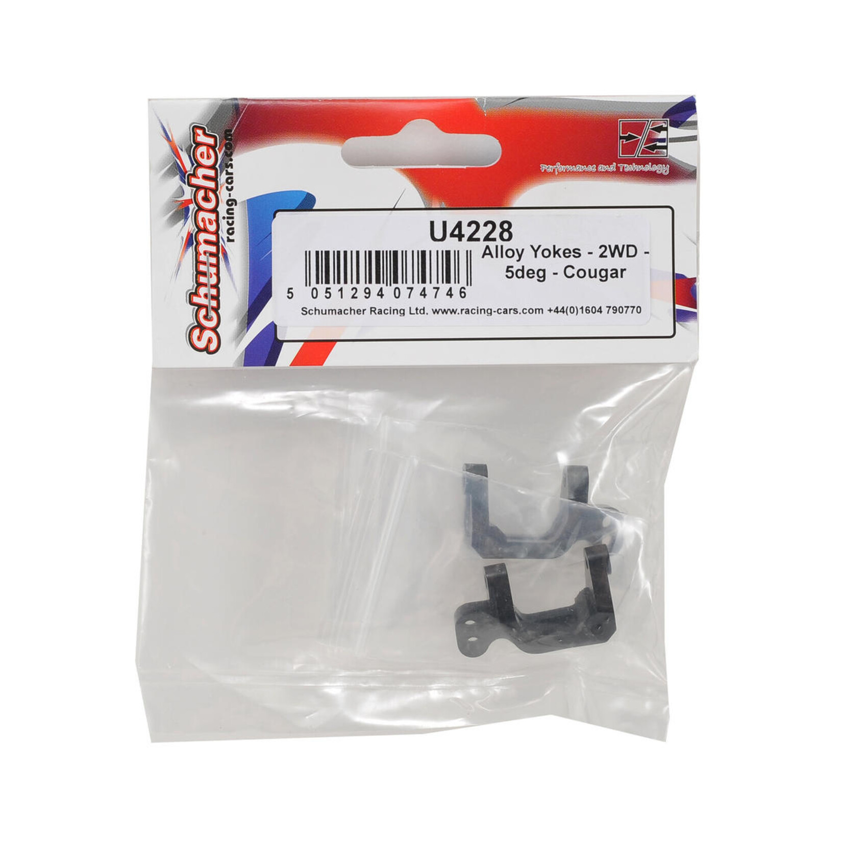 Schumacher #U4228 Schumacher 5° Alloy Caster Block Set