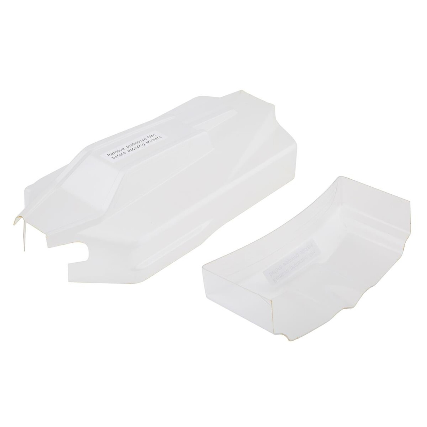 TLR #TLR230016  Team Losi Racing 22X-4 Body & Wing (Clear) (Lighweight)