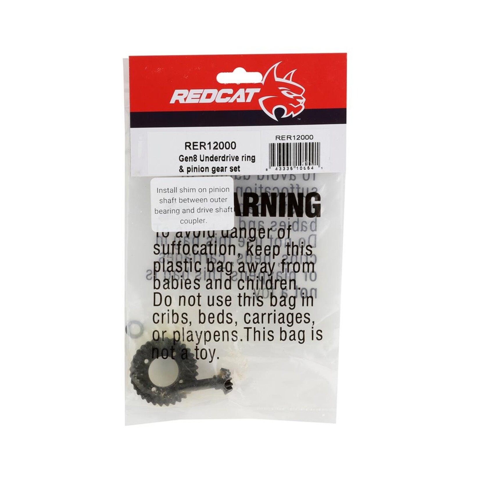 Redcat Racing #RER12000 RedCat Racing Gen8 Underdrive Ring & Pinion Gear Set (32T/10T)