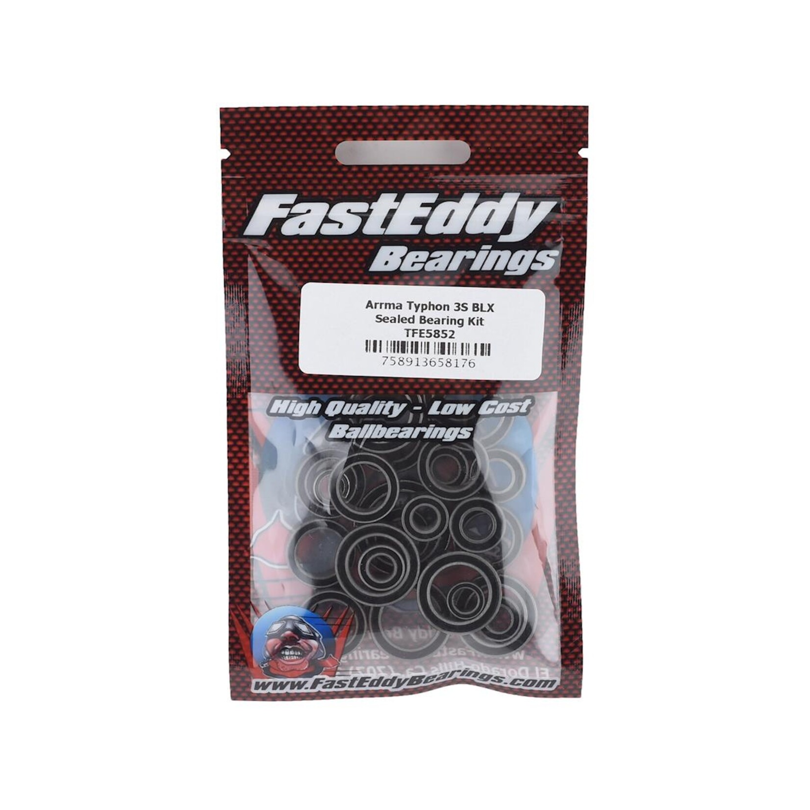 FastEddy #TFE5852 FastEddy Arrma Typhon 3S BLX Sealed Bearing Kit