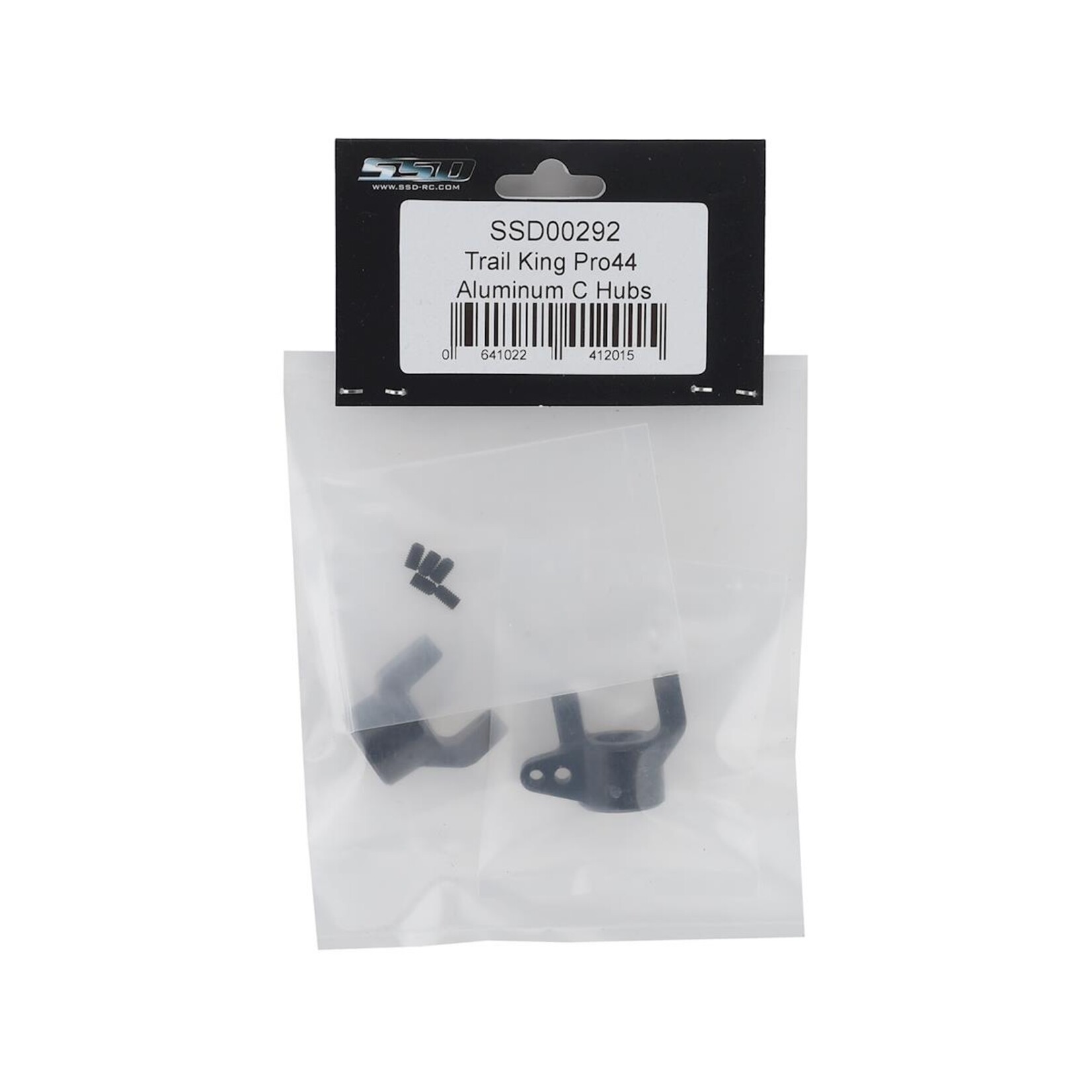 SSD RC #SSD00292 SSD RC Trail King Pro44 Aluminum C Hubs (Black)