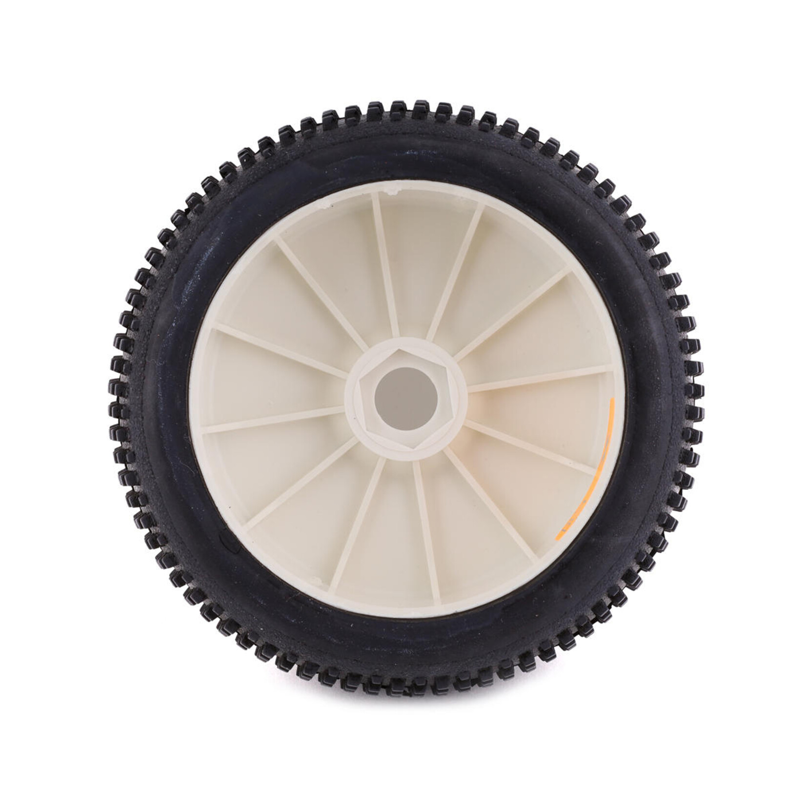 GRP #GBX05A  GRP Atomic Pre-Mounted 1/8 Buggy Tires (2) (White) (Soft)