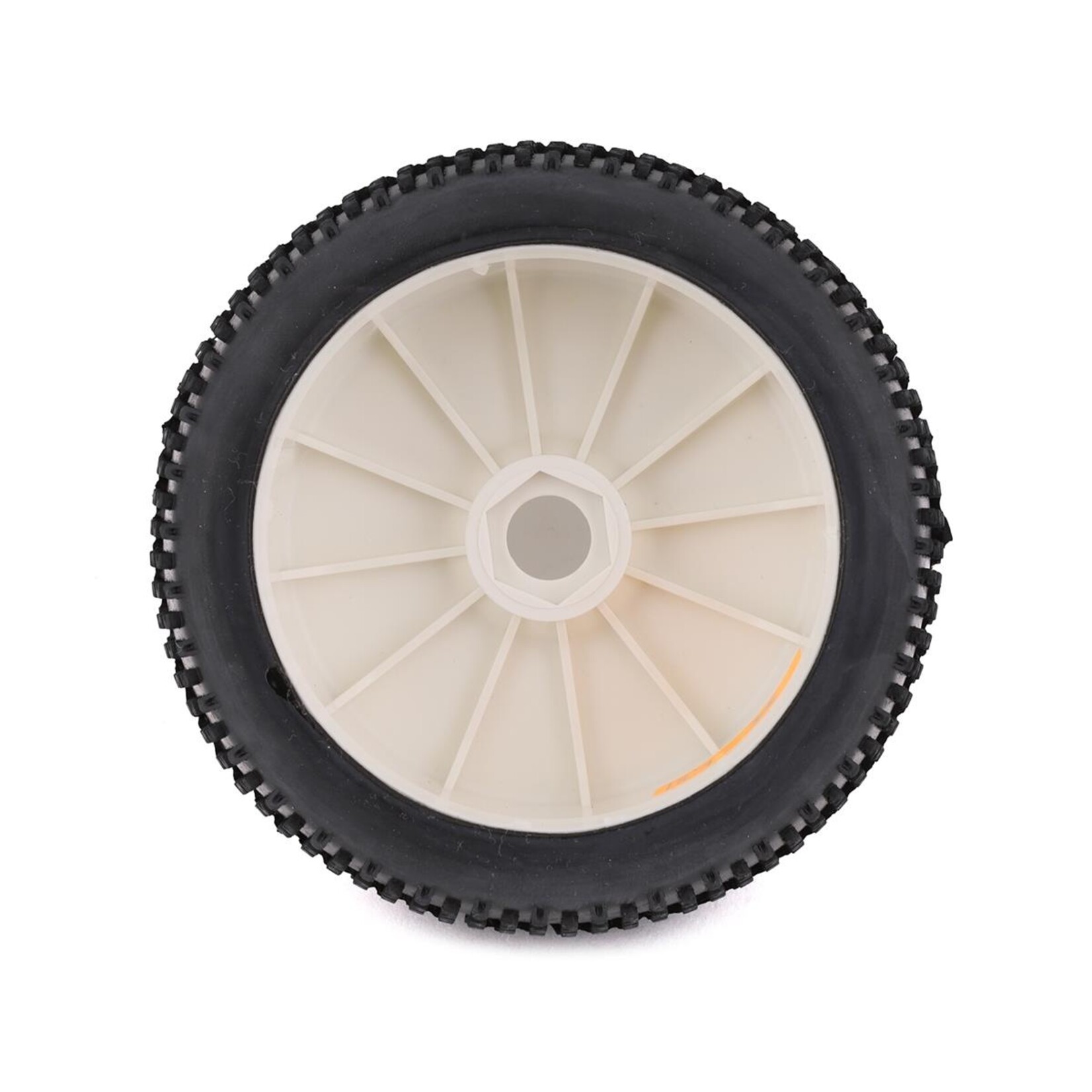 GRP GRP Easy Pre-Mounted 1/8 Buggy Tires (2) (White) (Extra Soft) #GBX07X