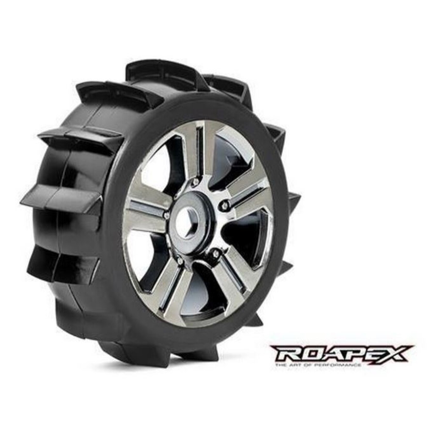 Roapex #ROPR5004-CB  Roapex R/C Pre-Mounted 1/8 Buggy Paddle Tires (1 pair)