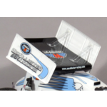 McAllister Racing #451 McAllister Racing 1/10 Scale 7" Sprint Wing (Clear)