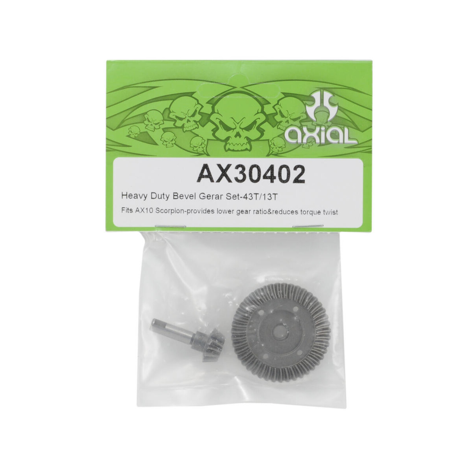 Axial #AX30402 Axial Heavy Duty "Underdrive" Bevel Gear Set (43/13)