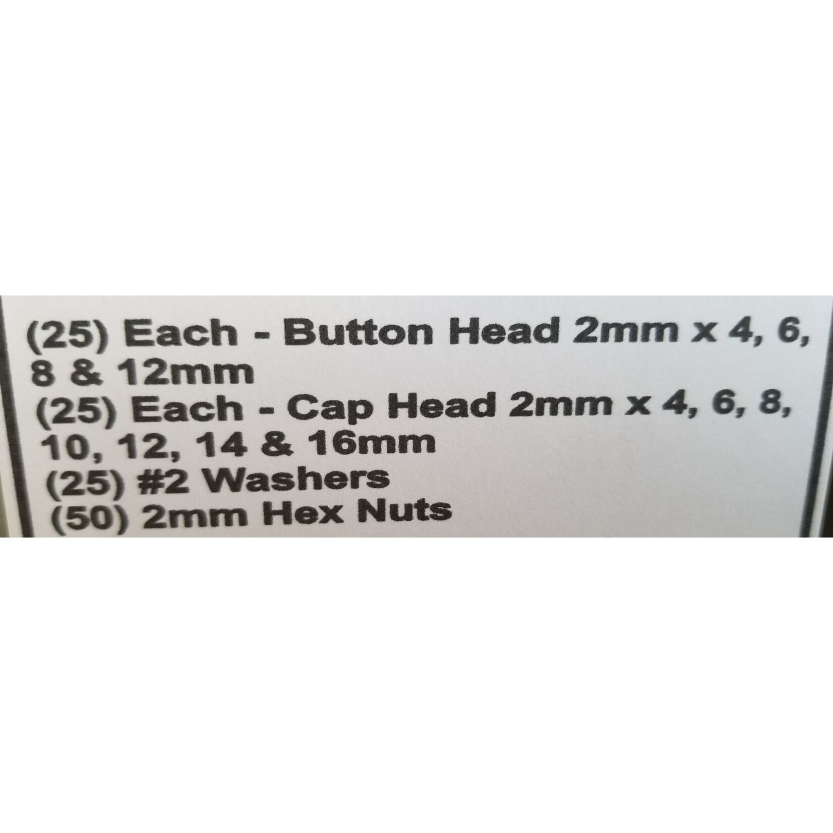 Team KNK #KNKM20001 Team KNK M2 Stainless Assortment Pack (350)