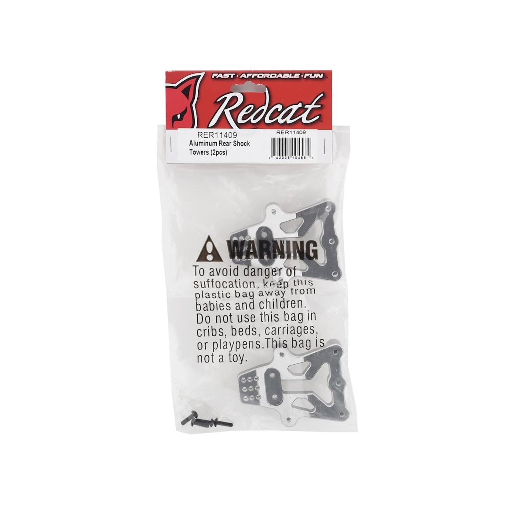 Redcat Racing #RER11409 RedCat Racing Gen8 Aluminum Rear Shock Towers (2)