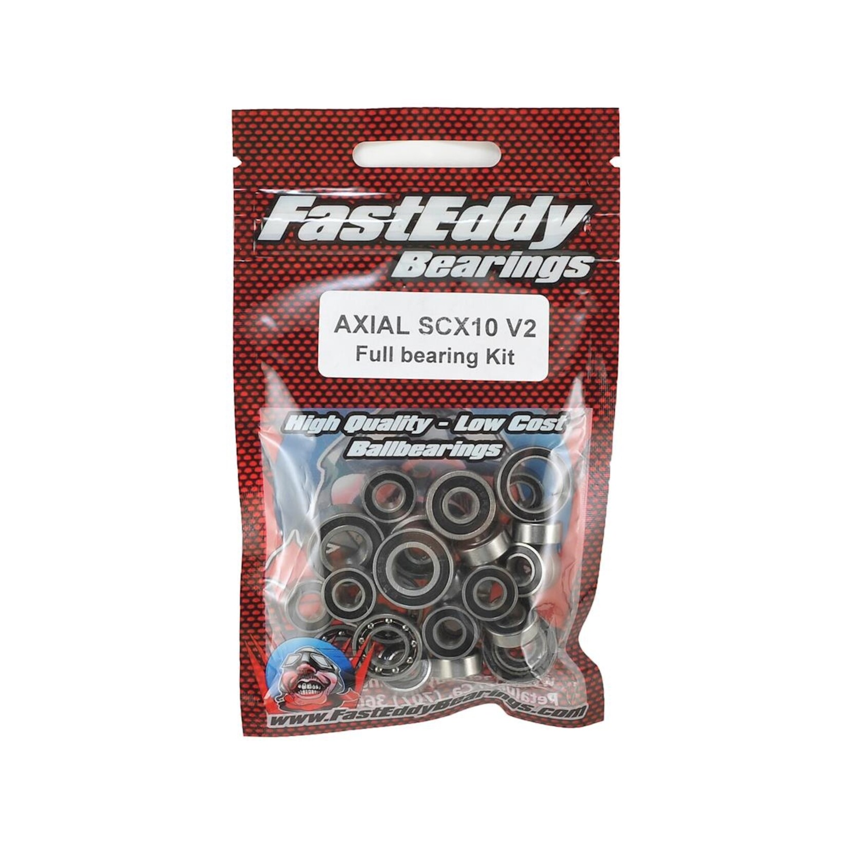 FastEddy FastEddy Axial SCX10 II V2 Bearing Kit #TFE4437