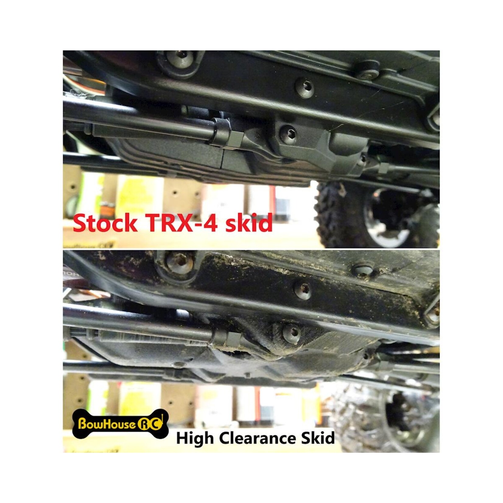 BowHouse RC BowHouse RC TRX-4 High Clearance Skid #BTX-0050C