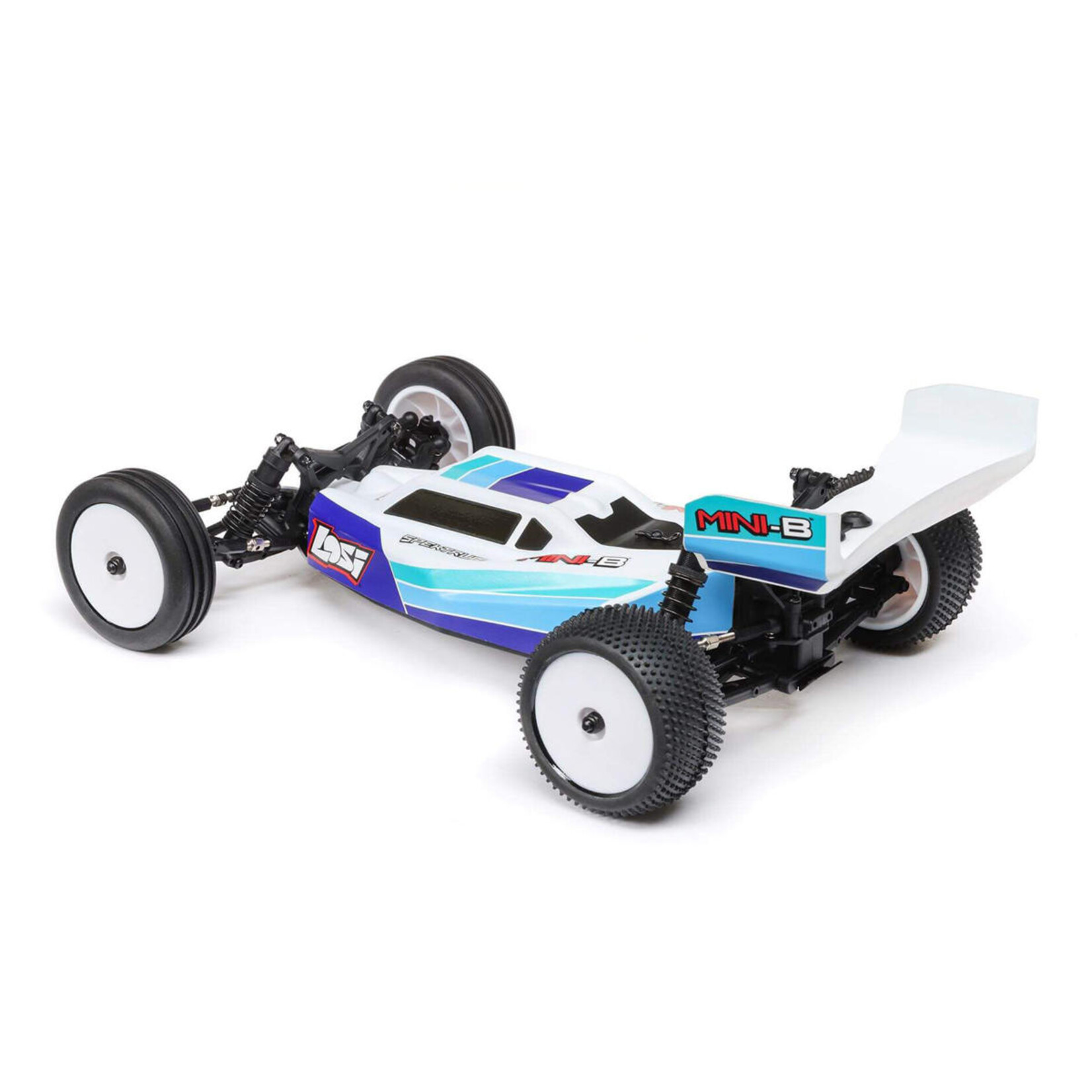 Losi #LOS01024T2 Losi Mini-B 1/16 RTR Brushless 2WD Buggy (Blue) w/2.4GHz Radio, Battery & Charger