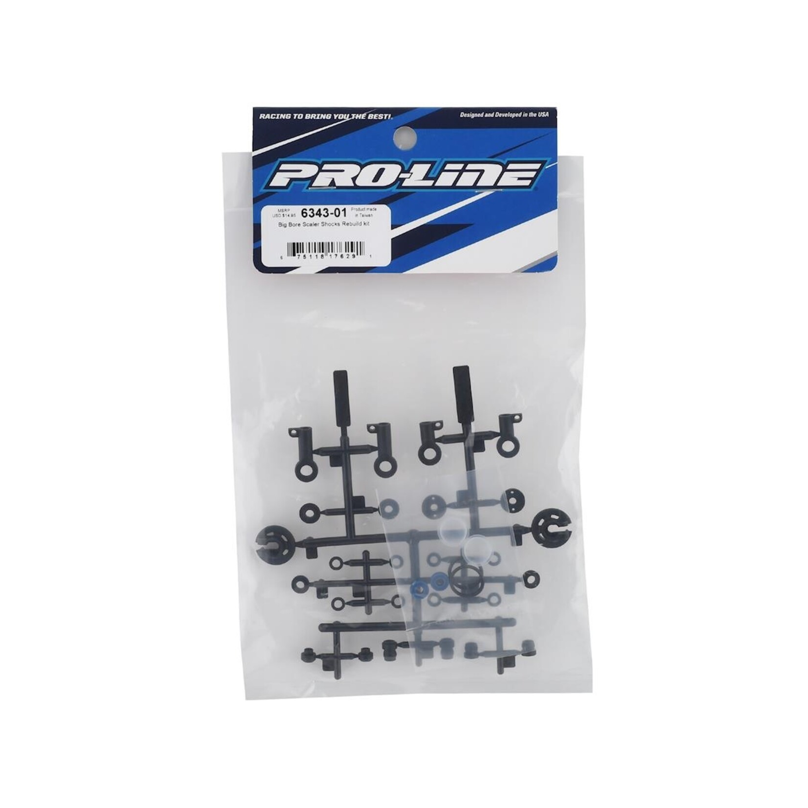 Pro-Line #6343-01 Pro-Line Big Bore Scaler Shock Rebuild Kit