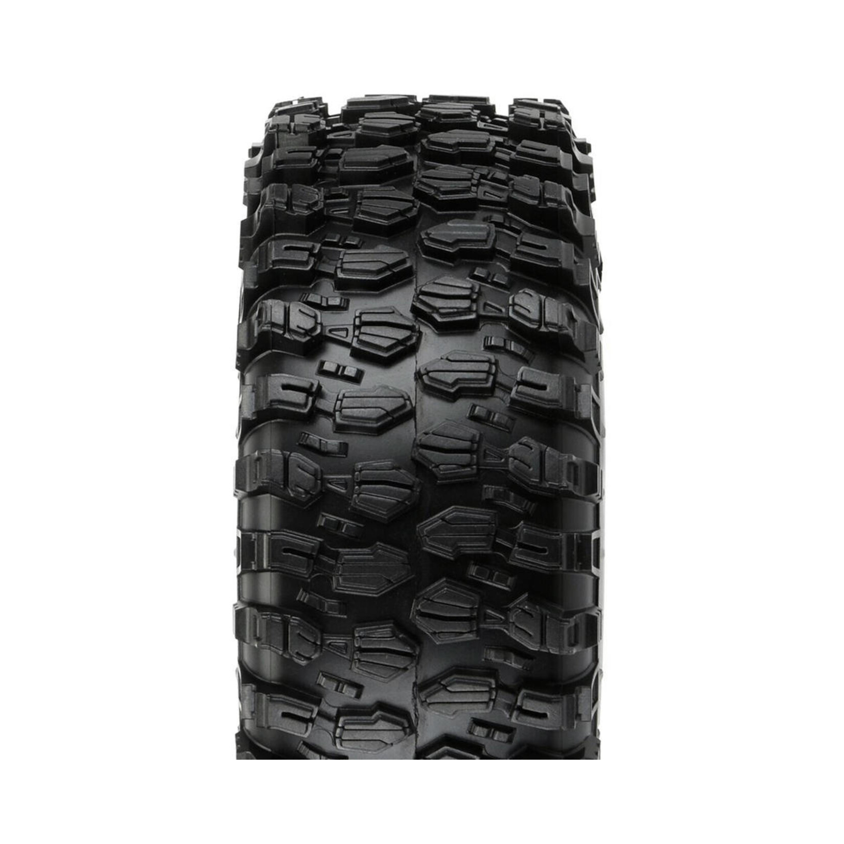 Pro-Line #10128-13 Pro-Line Hyrax 1.9" Tires w/Impulse Wheels (Black/Silver) (2) (G8) w/12mm Hex
