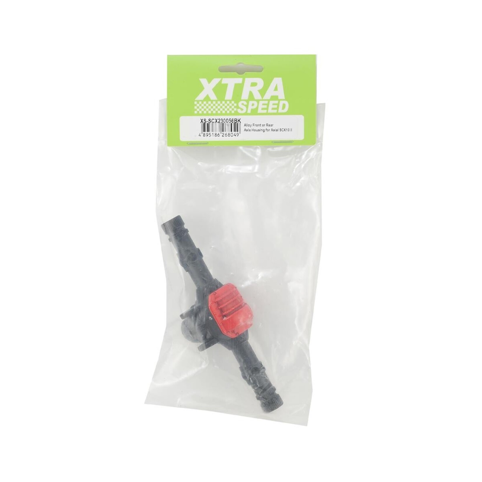 Xtra Speed Xtra Speed SCX10 II Aluminum AR44 Axle Housing #XS-SCX230056BK