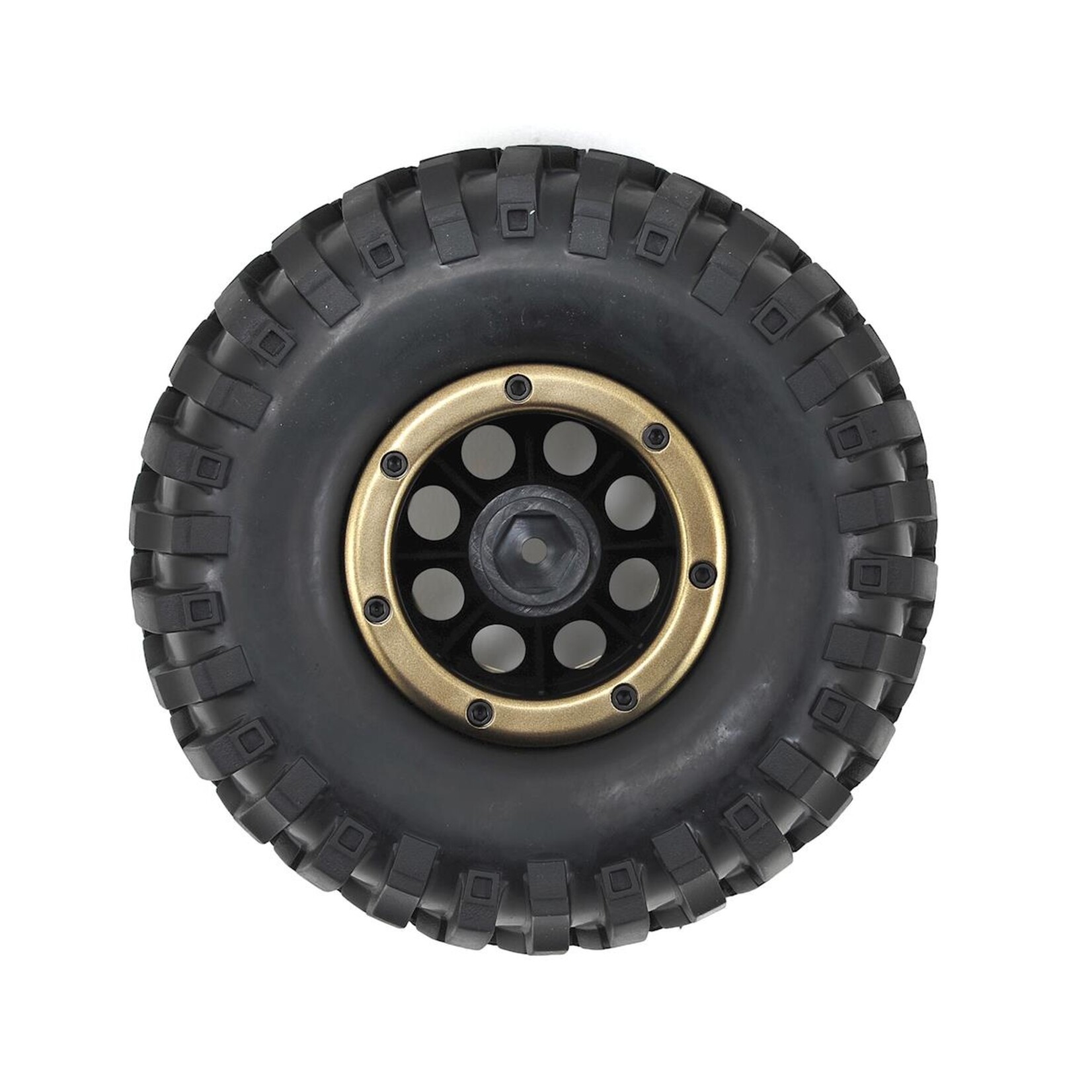 Redcat Racing #18072 Redcat Pre-Mounted Crawler Tire w/Secure Ring Rim (2)