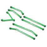 Treal Treal Hobby Axial SCX24 Aluminum High Clearance Link Set (Green) (Deadbolt) #X002WMLZTP
