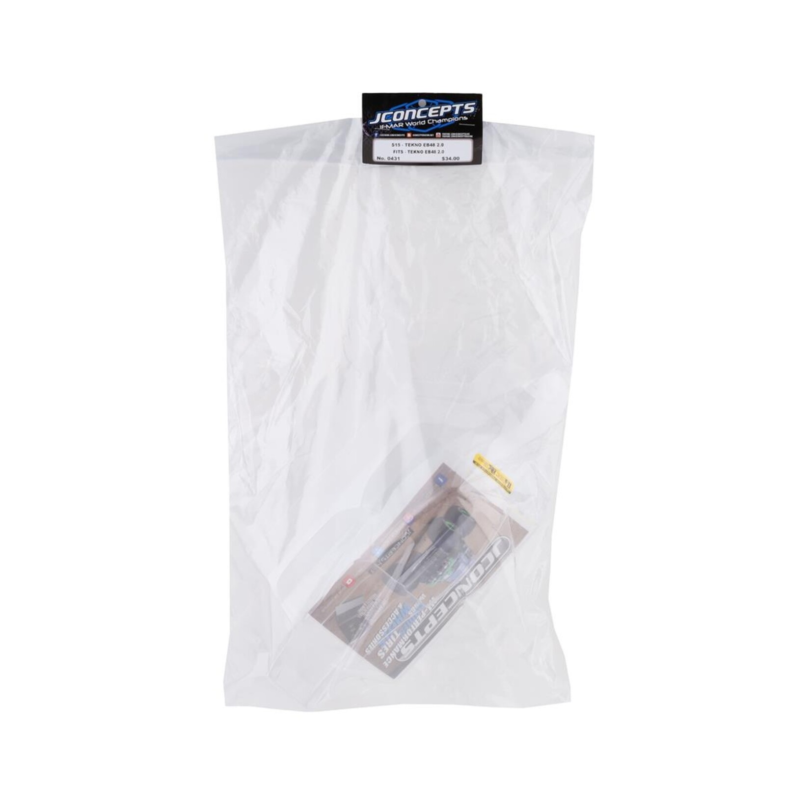 JConcepts #0431 JConcepts EB48 2.0 S15 Body (Clear)