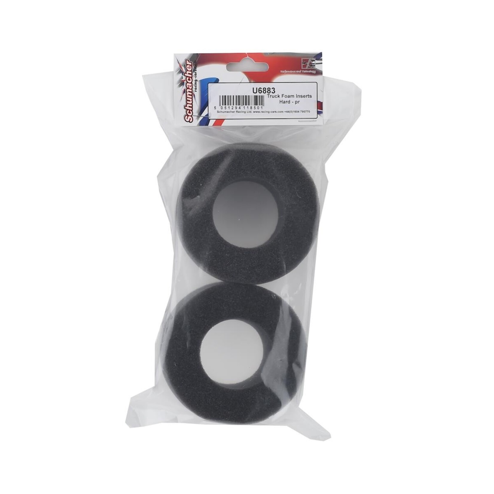 Schumacher #U6883 Schumacher 1/10 Truck Foam Inserts (2) (Hard)