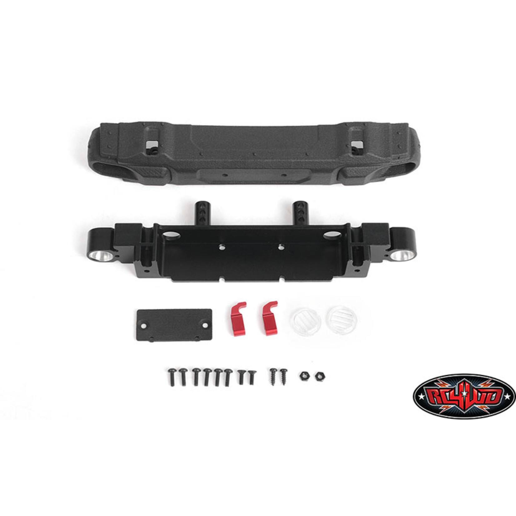 CCHAND #VVV-C1099 RC4WD CChand Axial SCX10 III OEM Front Bumper w/License Plate Holder (Gladiator/Wrangler)