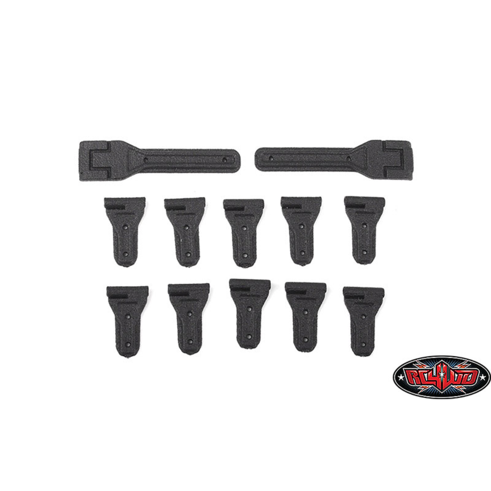 CCHAND #VVV-C1224 RC4WD CChand Axial SCX10 Jeep Wrangler Complete Door and Tailgate Hinge Set